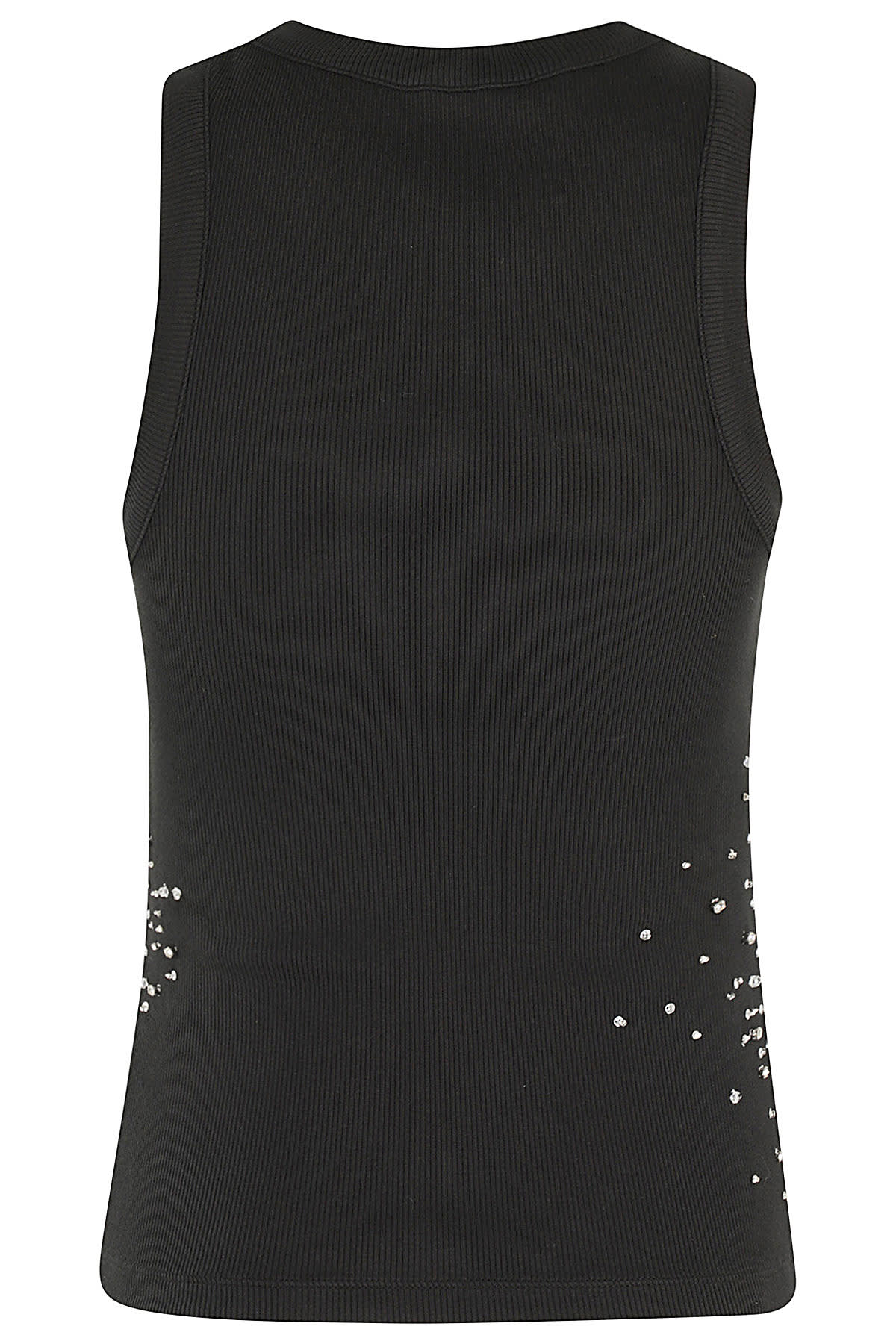 Shop Des Phemmes Classic Tank Top In Black