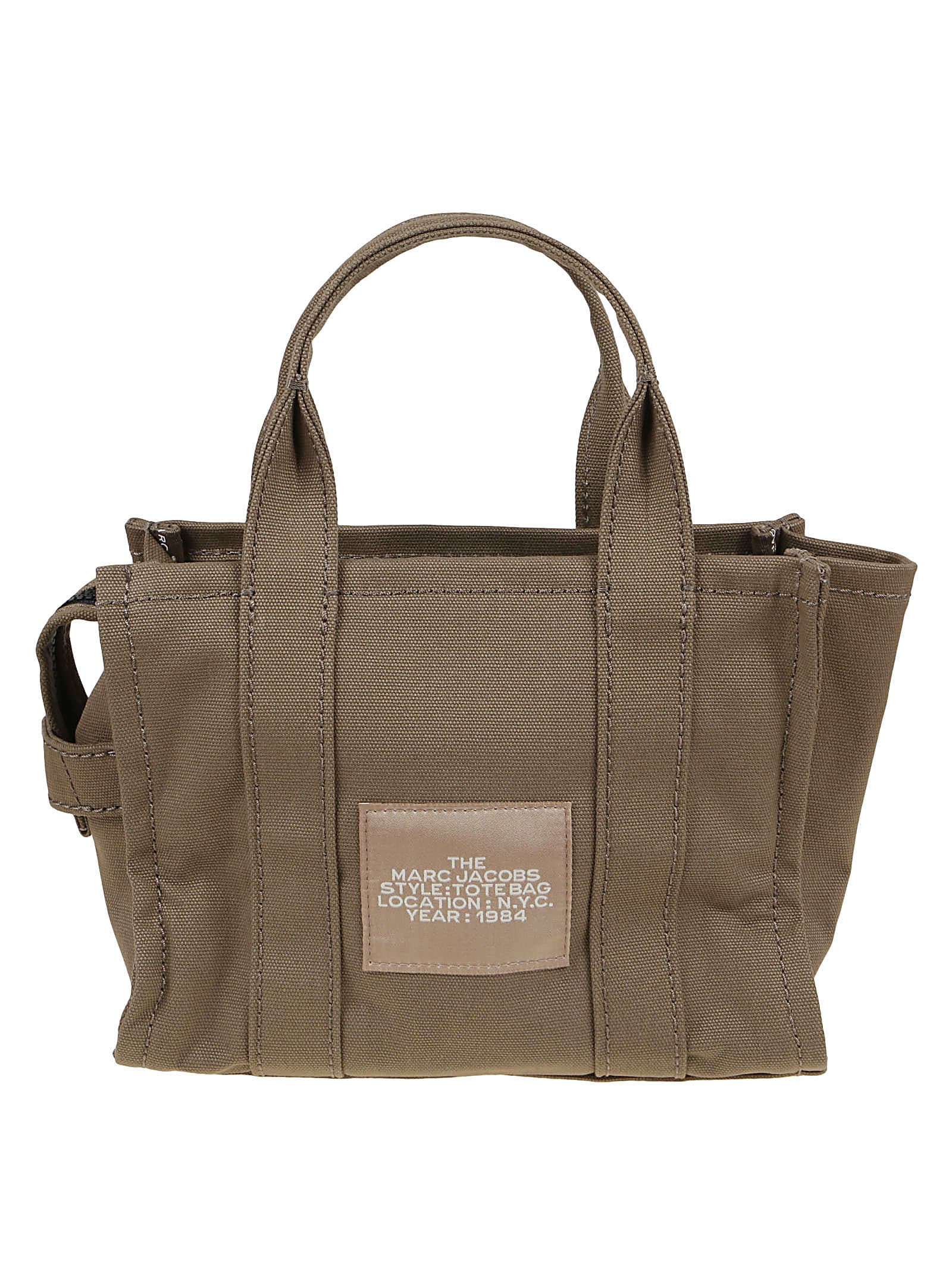 Shop Marc Jacobs The Small Tote In Slate Green