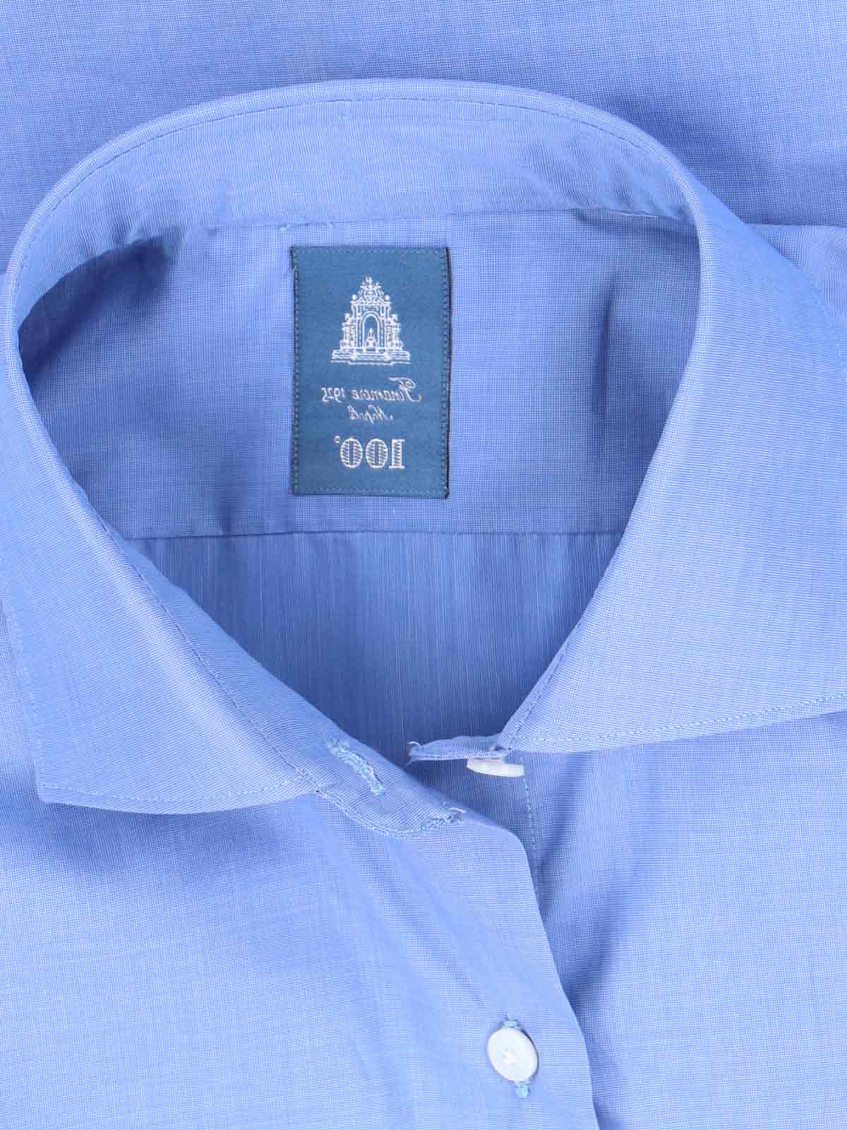 Finamore 1925 Finamore Shirts In Blue