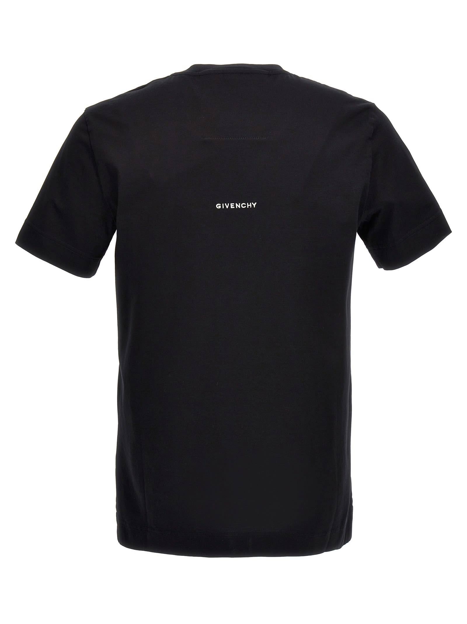 GIVENCHY EMBROIDERED LOGO T-SHIRT