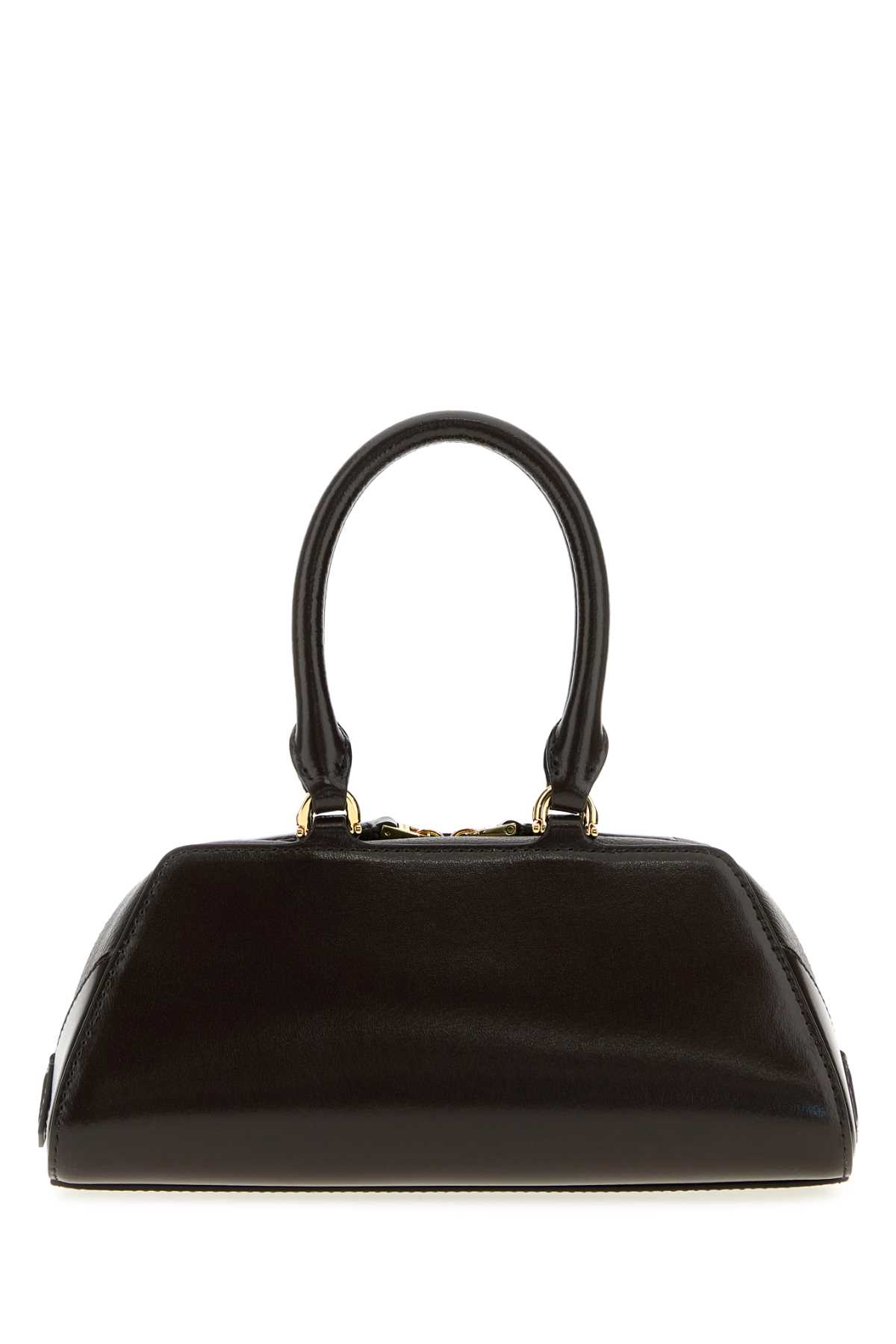 Givenchy Women Antigona East West Mini Leather Shoulder Bag In Brown