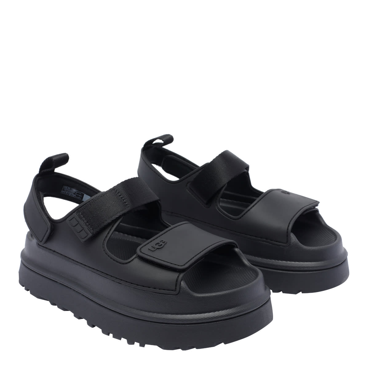 Ugg Goldenglow Black Sandal In Black