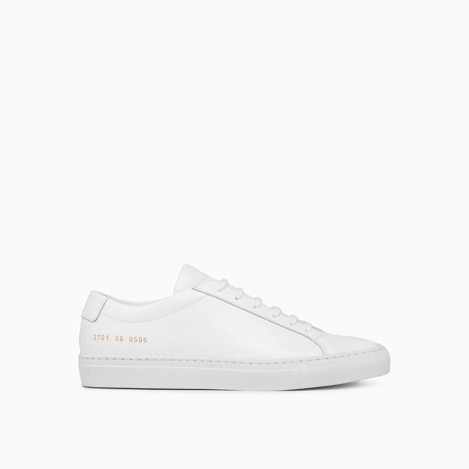 Shop Common Projects Original Achilles Low Sneakers 3701 In White