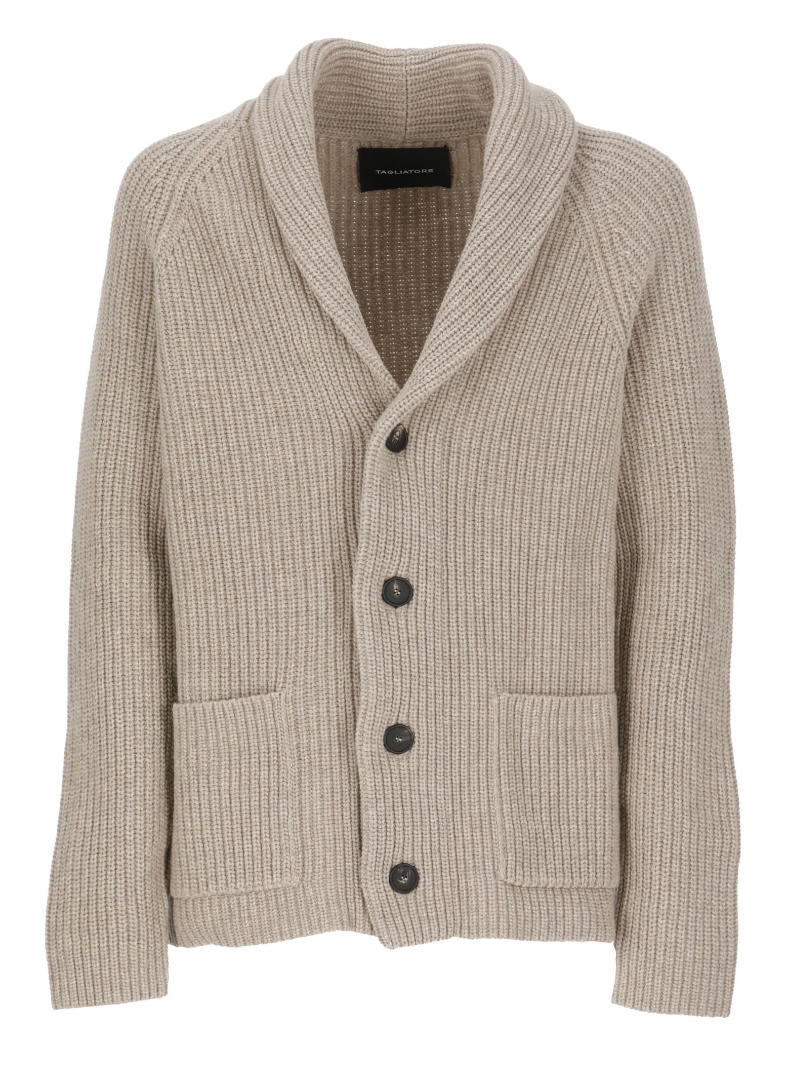 Tagliatore Jackson Cardigan In White