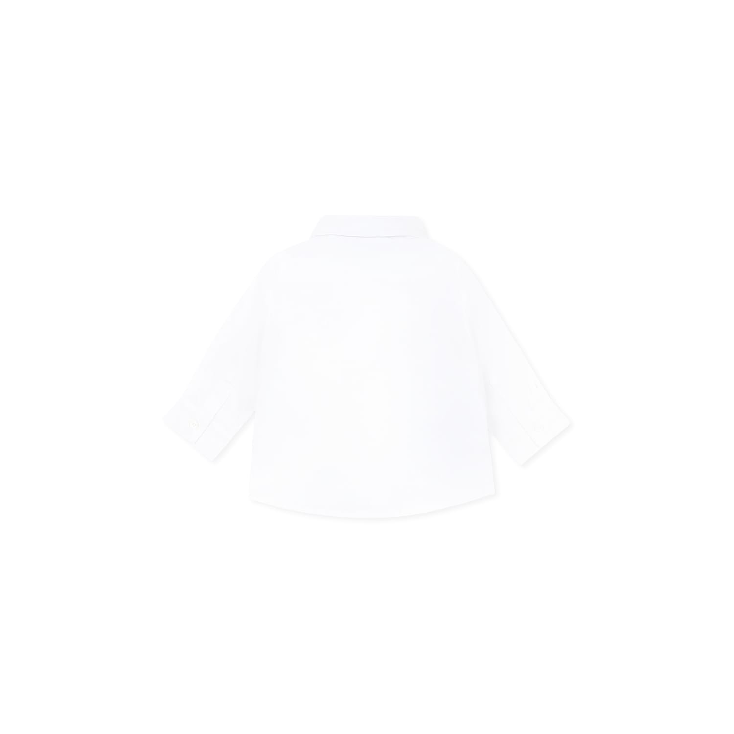 Moschino White Shirt Fro Baby Boy With Teddy Bear In White