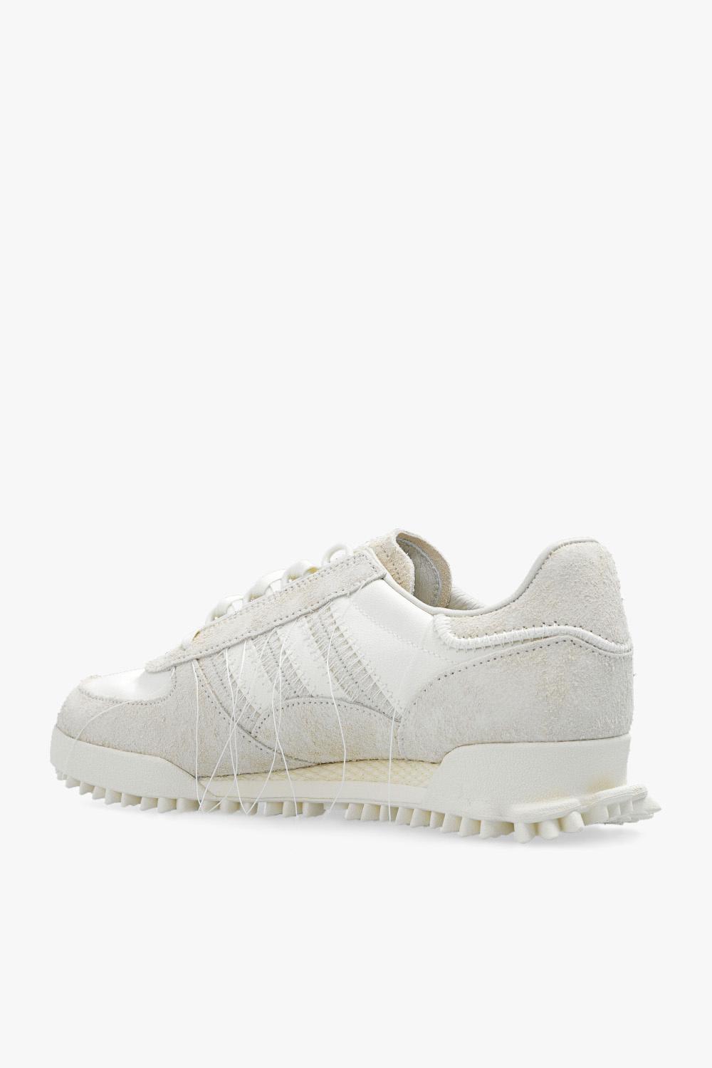 Shop Y-3 Yohji Yamamoto Marathon Tr Sneakers In White