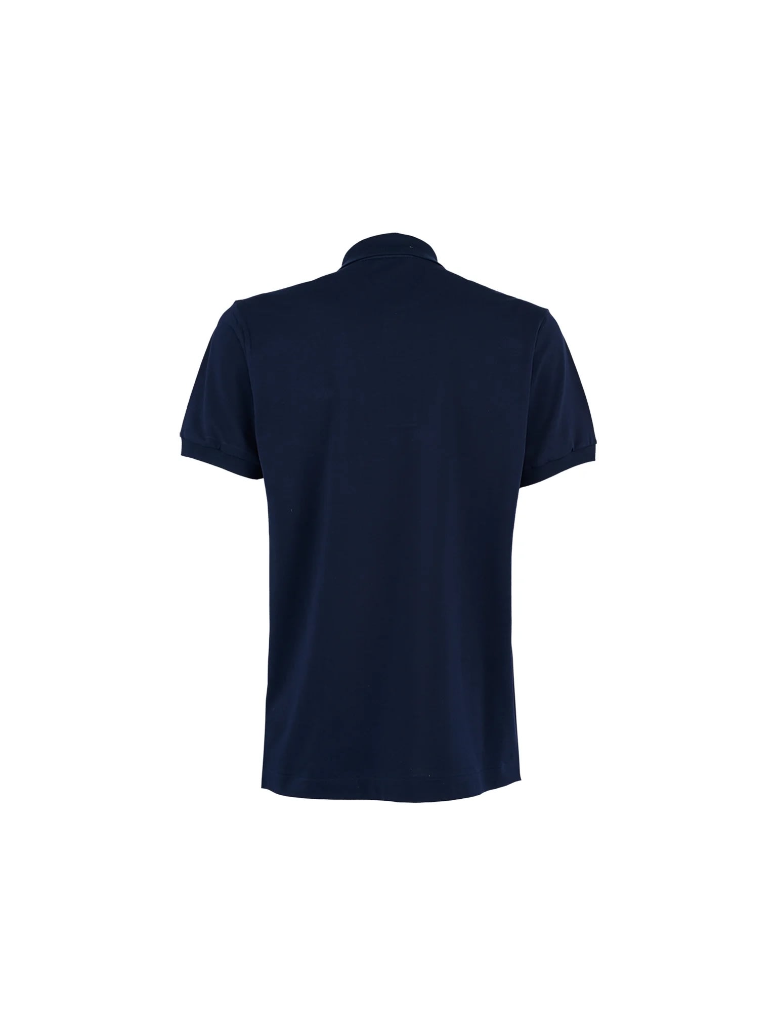 Shop Lacoste Polo Ss In Navy Blue