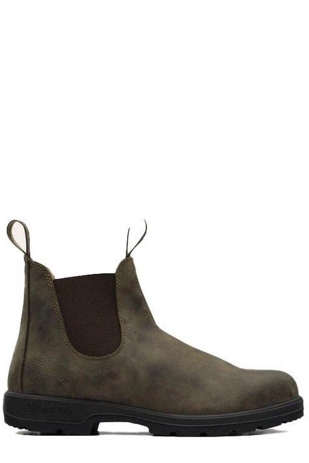 Round Toe Chelsea Ankle Boots