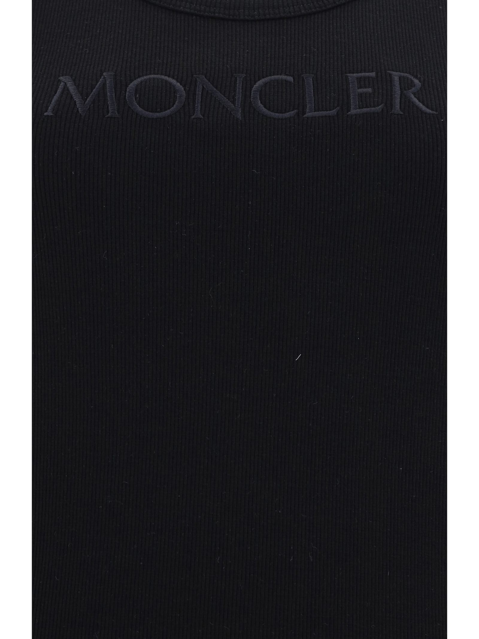 Shop Moncler Top In Black