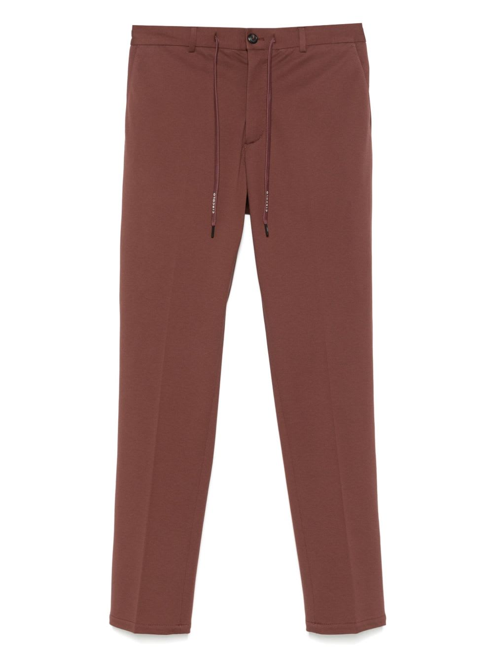 Circolo 1901 Cotton Trousers In Brown