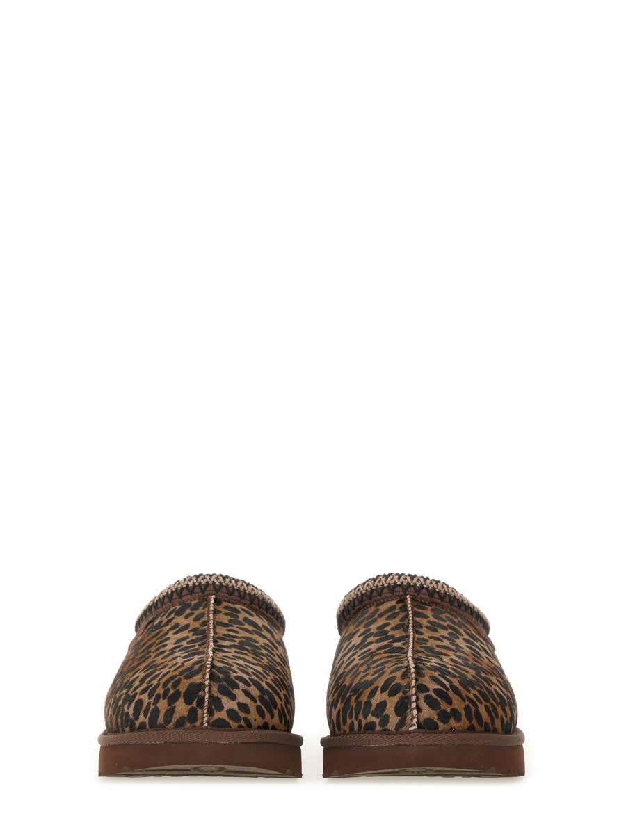 Ugg Tazz Caspian 1178430-bcdr Womens Brown Spotted Print Platform Slipper Gug121 In Animal Print