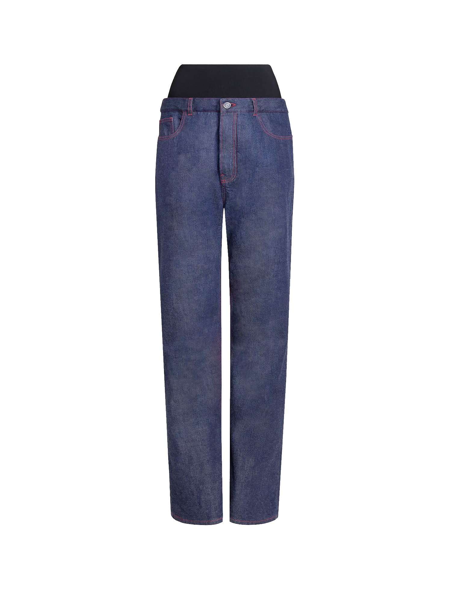 Shop Alaïa Jeans In Blue