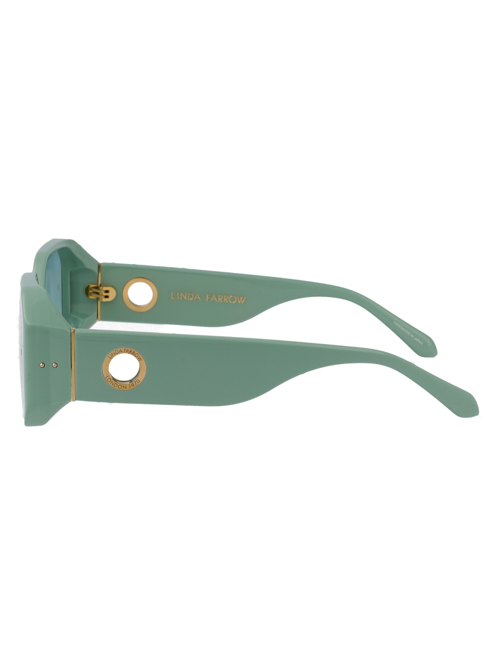 Linda Farrow Sunglasses In Green
