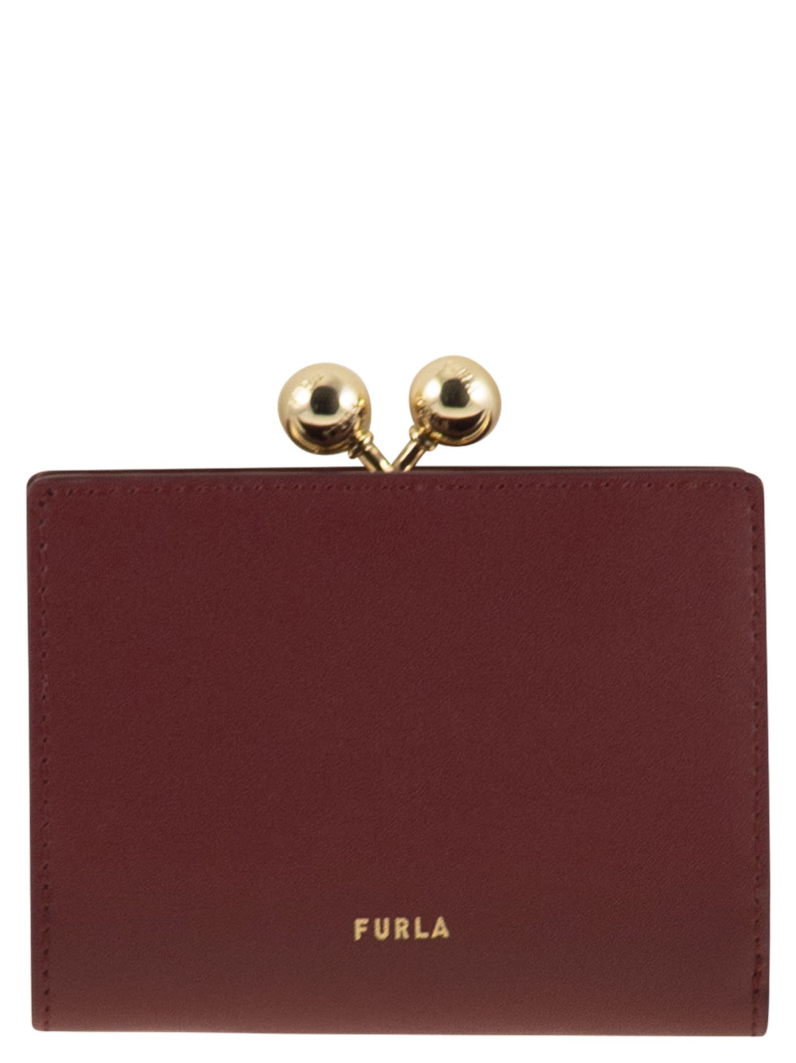 Furla Dots - Compact Wallet S In Red