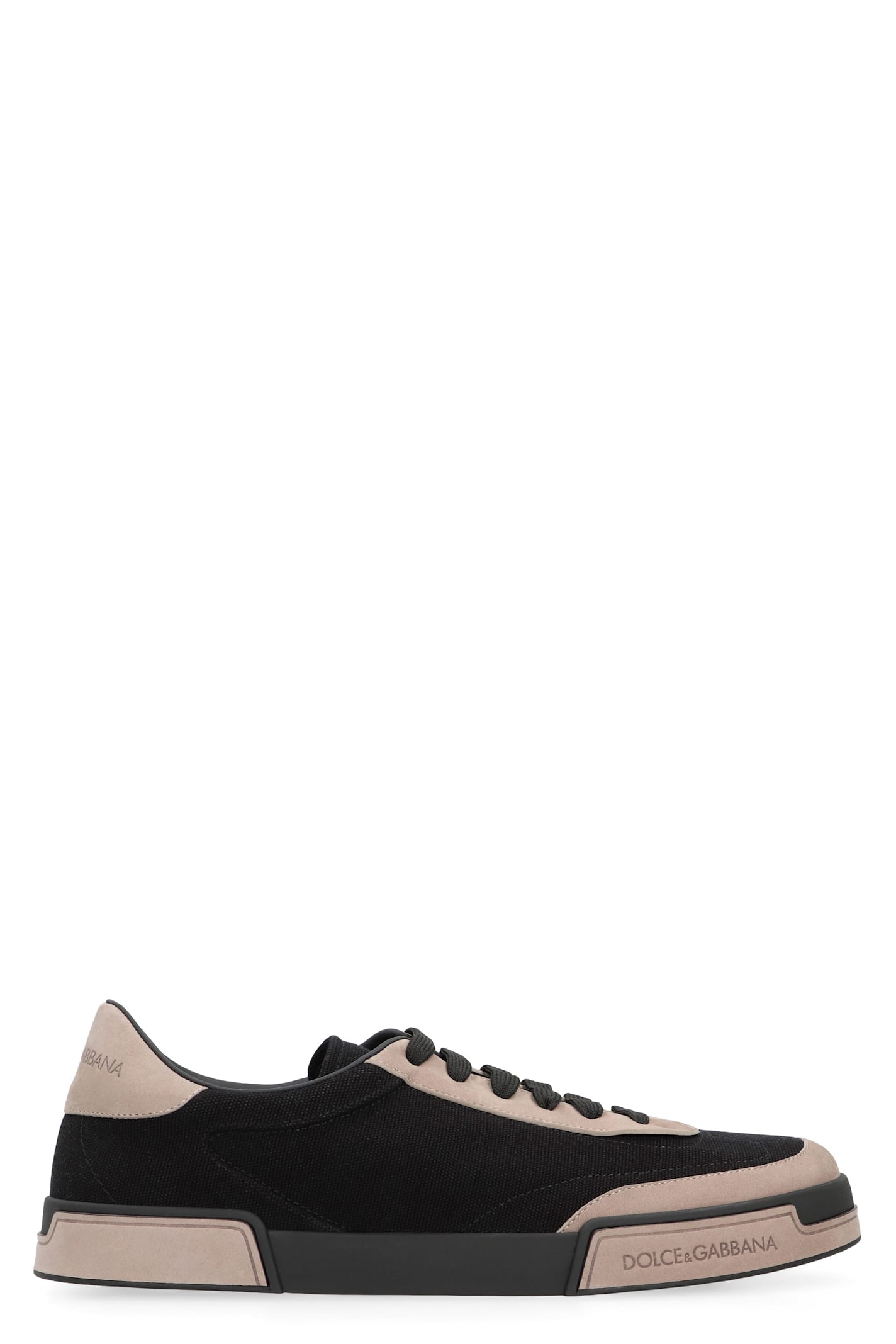 Dolce & Gabbana Low-top Sneakers Portofino Yacht Style In Black