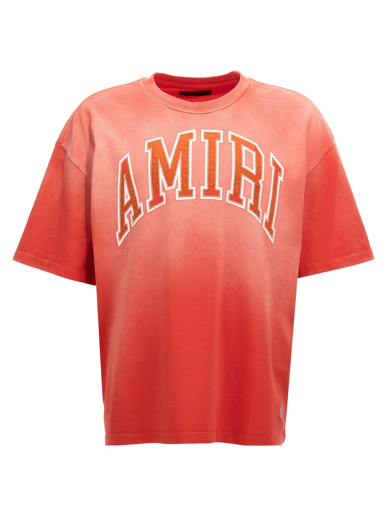 Shop Amiri Vintage T-shirt In Red