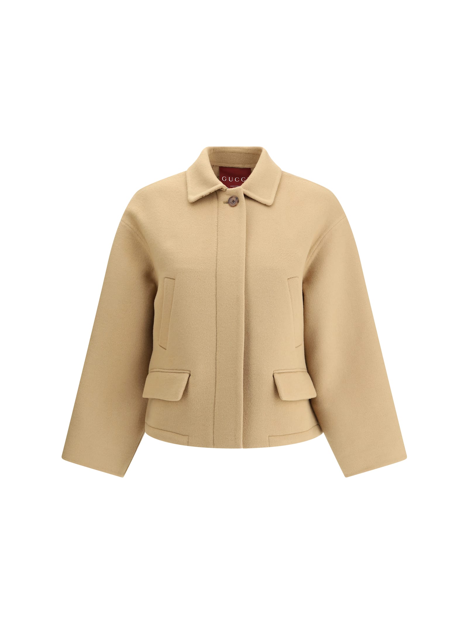 Gucci Zipped Wool Caban