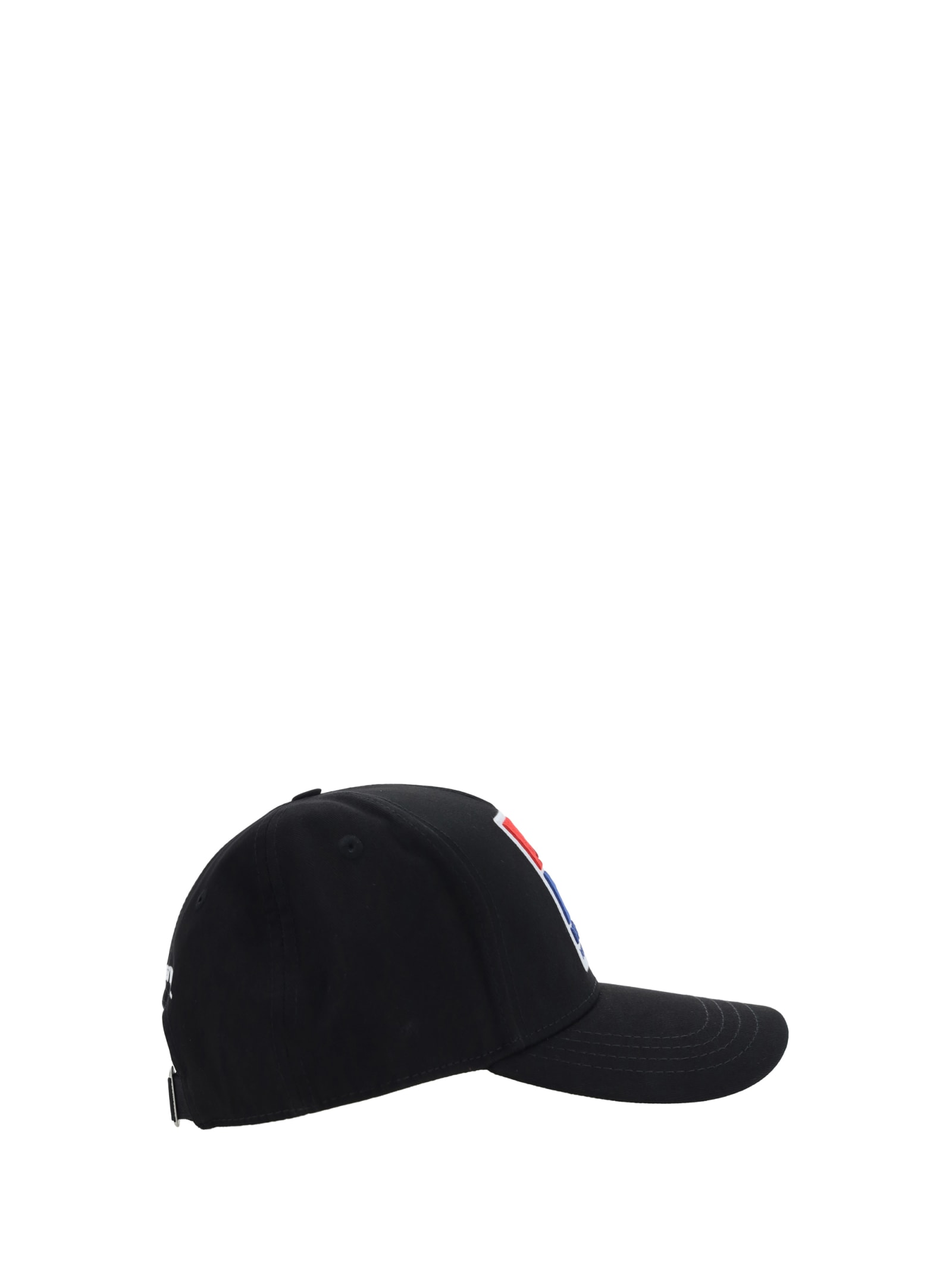 Shop Dsquared2 Baseball Cap In Nero