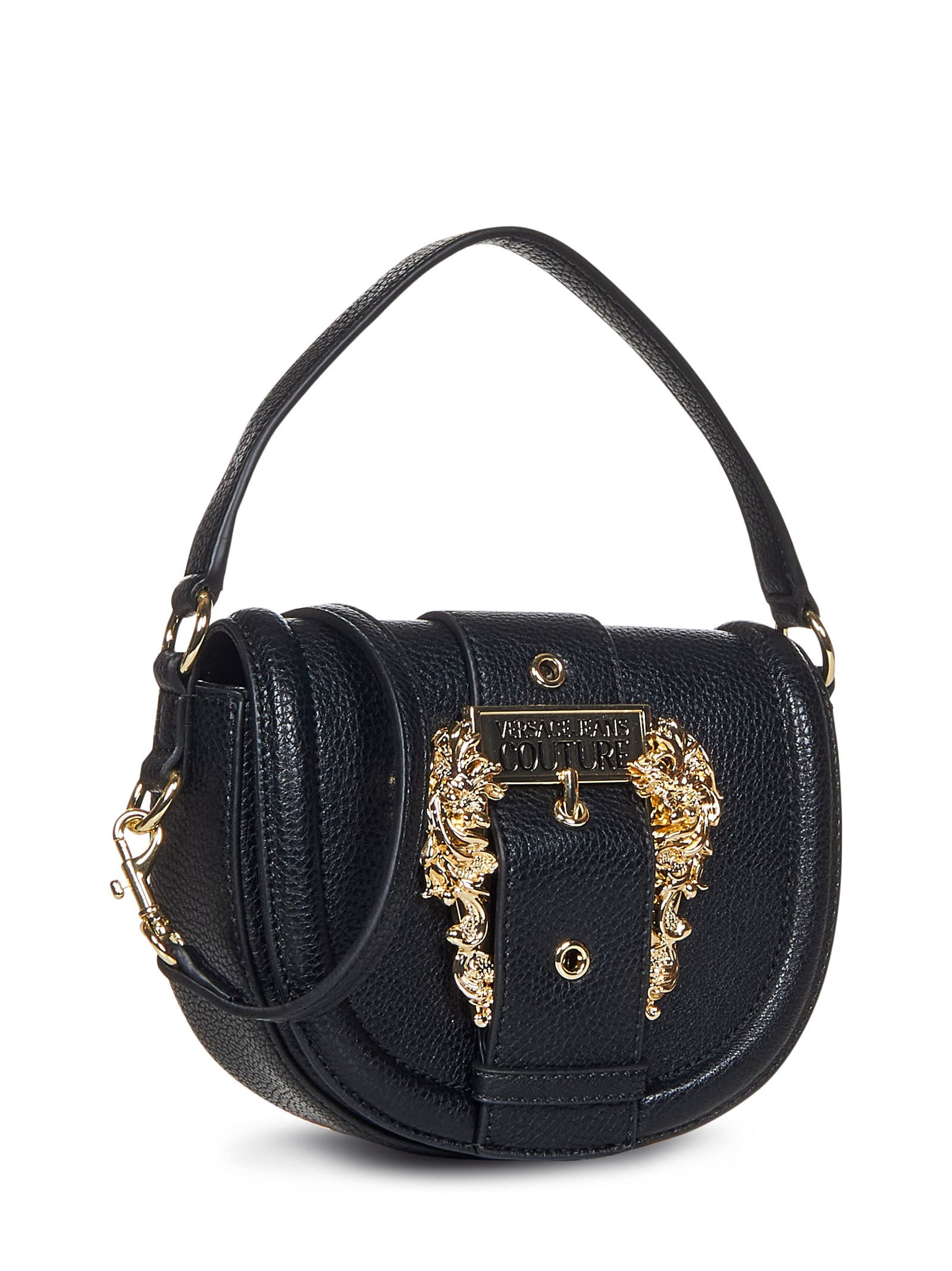 Shop Versace Jeans Couture Tote In Nero
