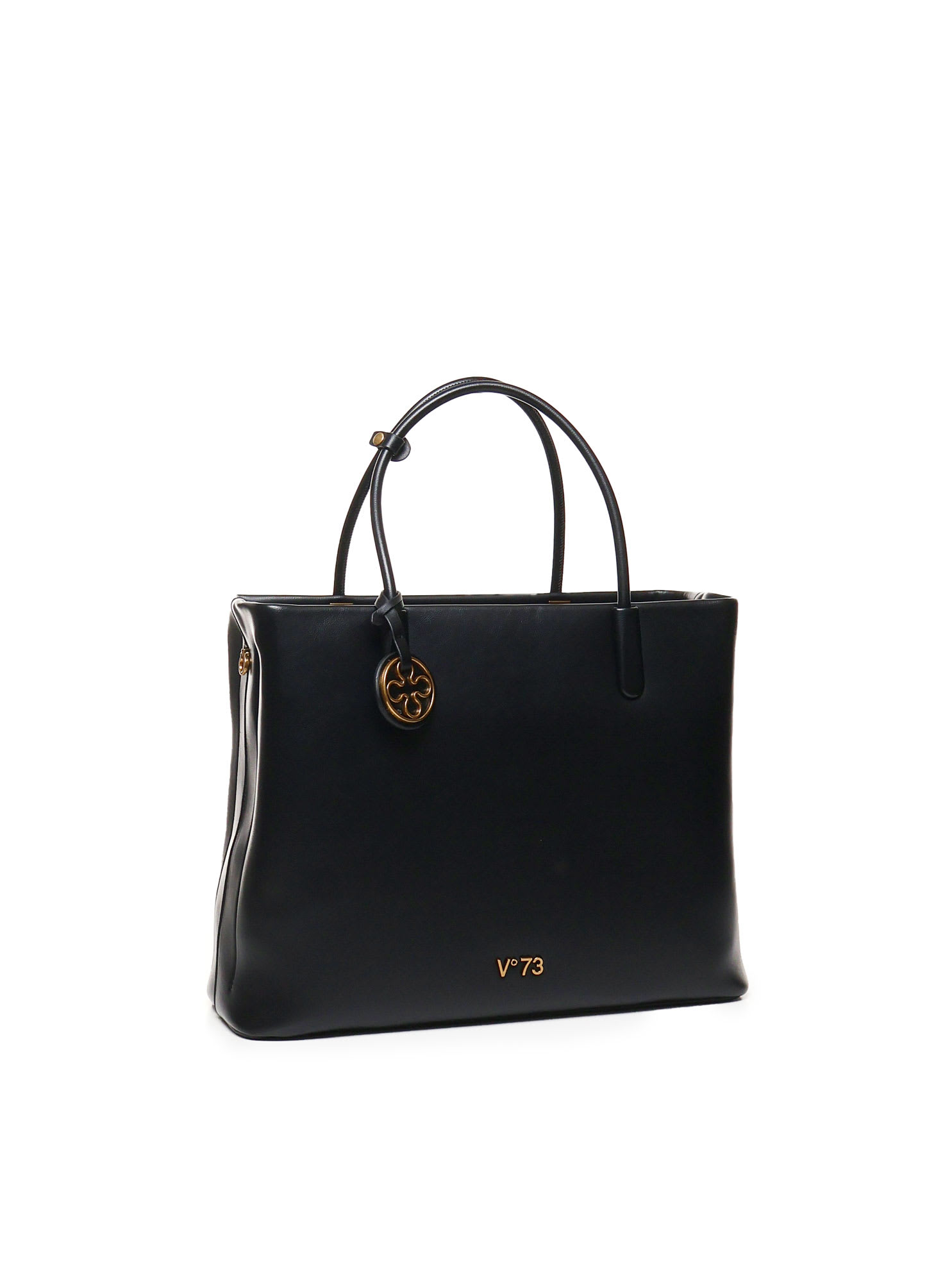V73 Grazia Bag With Shoulder Strap In Black