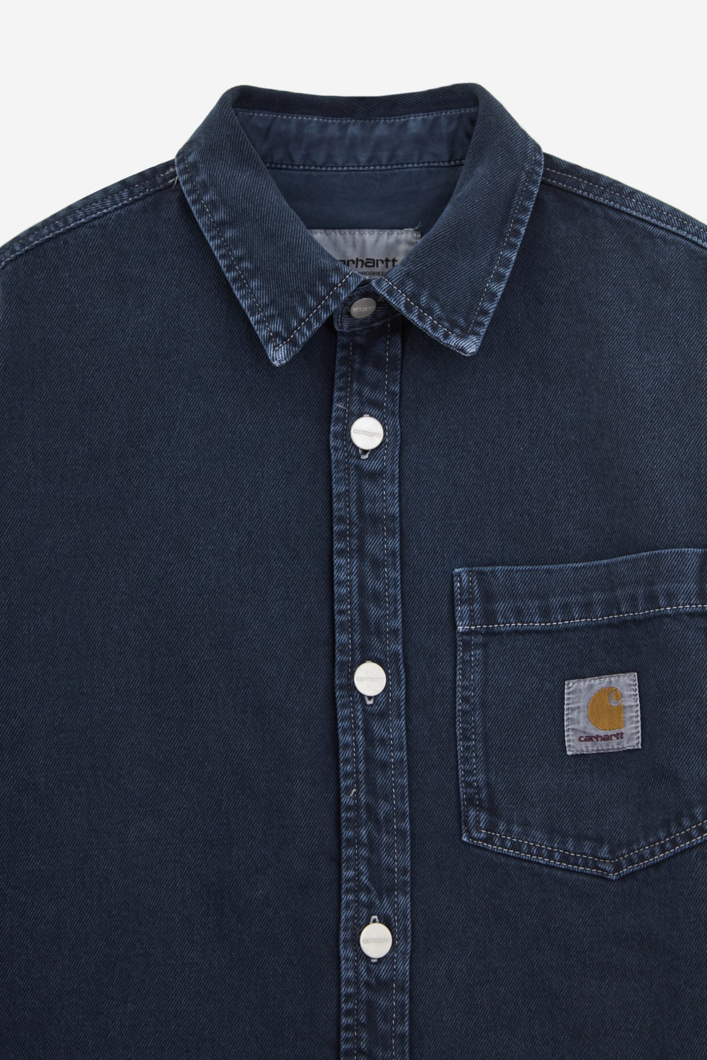 Shop Carhartt George Shirt In Blue