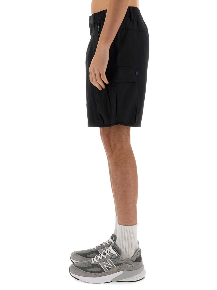 Shop Alpha Industries Short Cargo Utility In Black