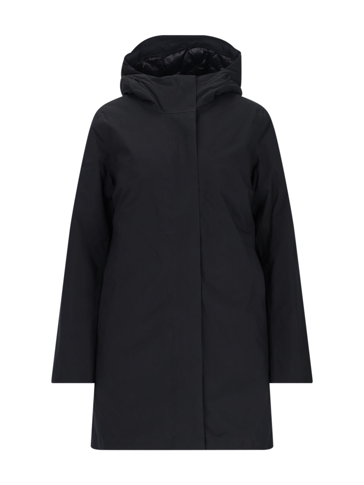 Shop K-way Padded Down Jacket Mathiel In Black