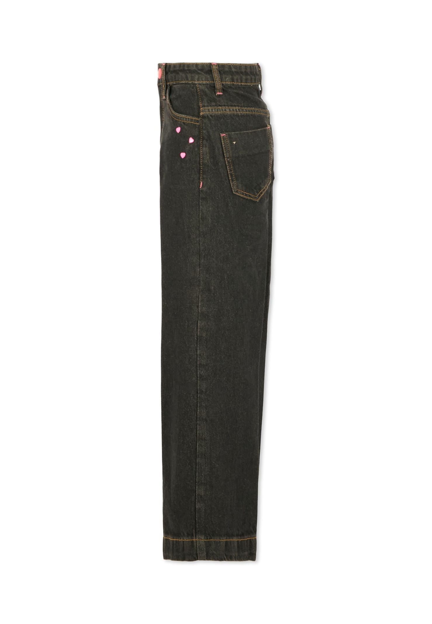 Billieblush Heart-motifs Jeans In Green