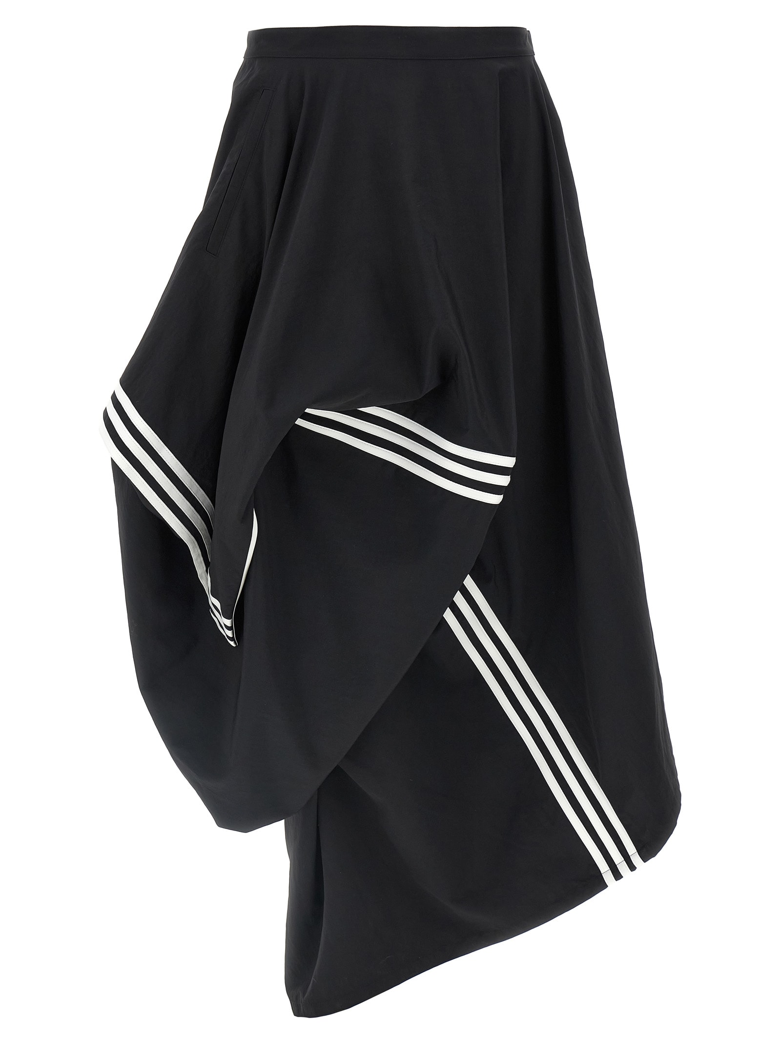 Y-3 W Wire Skirt Midi Skirt In Black