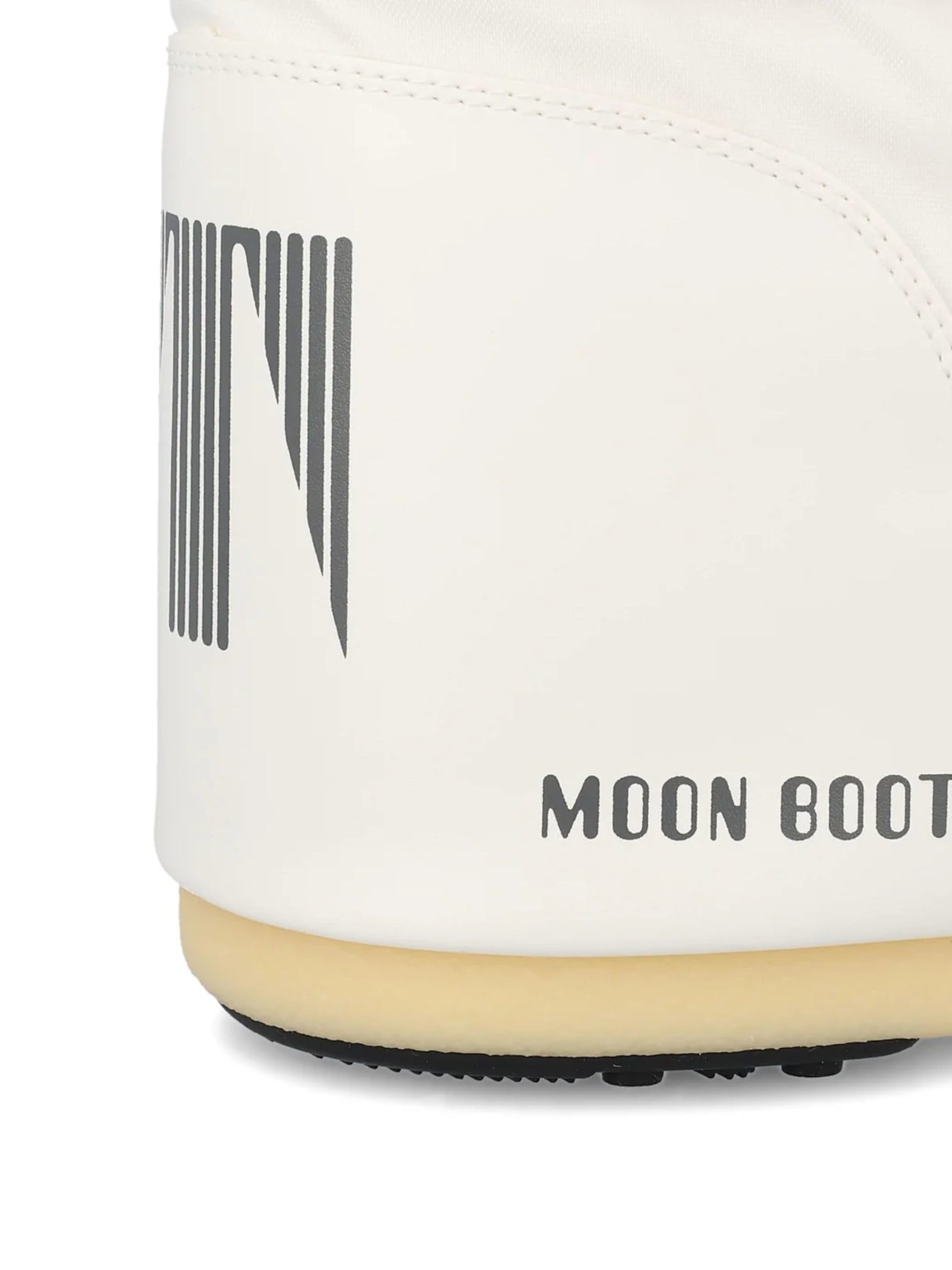 Moon Boot Icon Low Nylon White Snow Boots In Multi