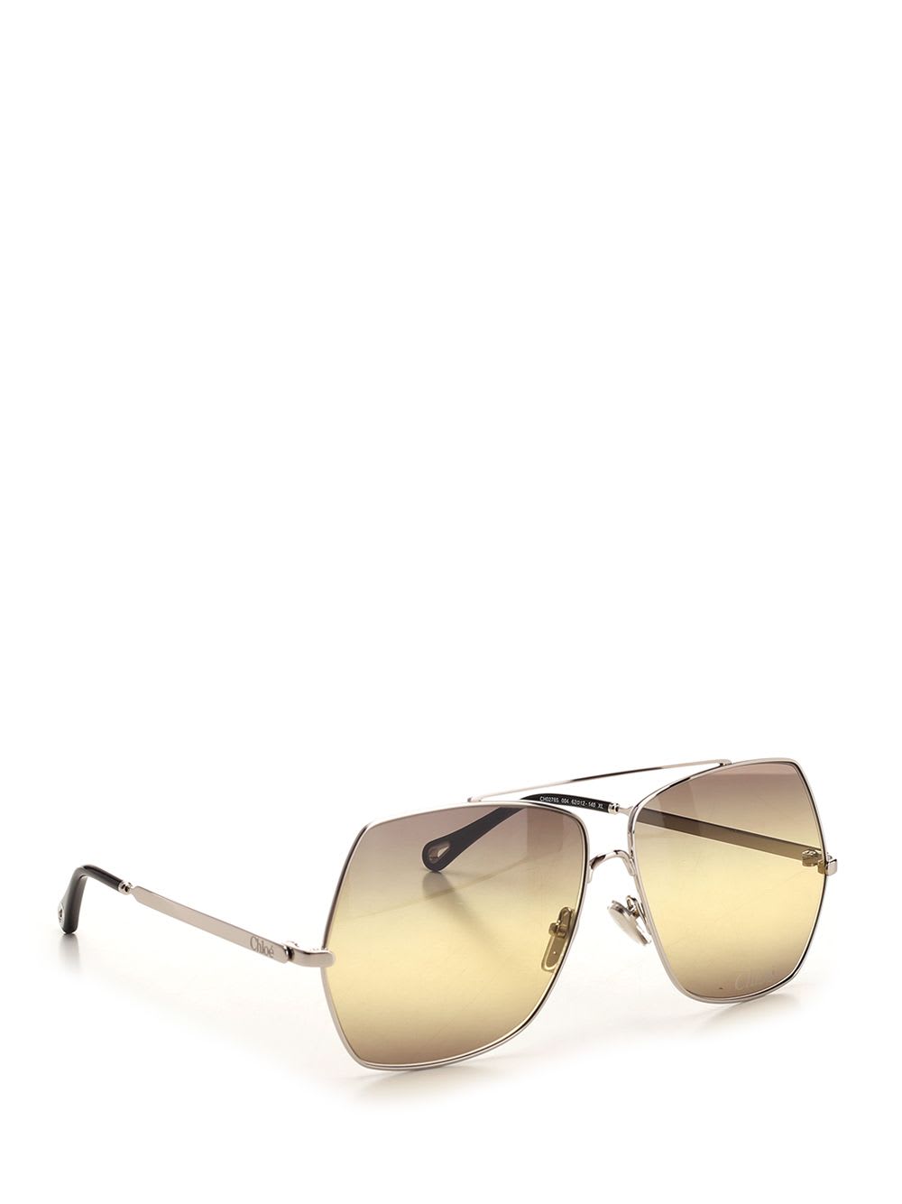 Shop Chloé Aly Sunglasses In White