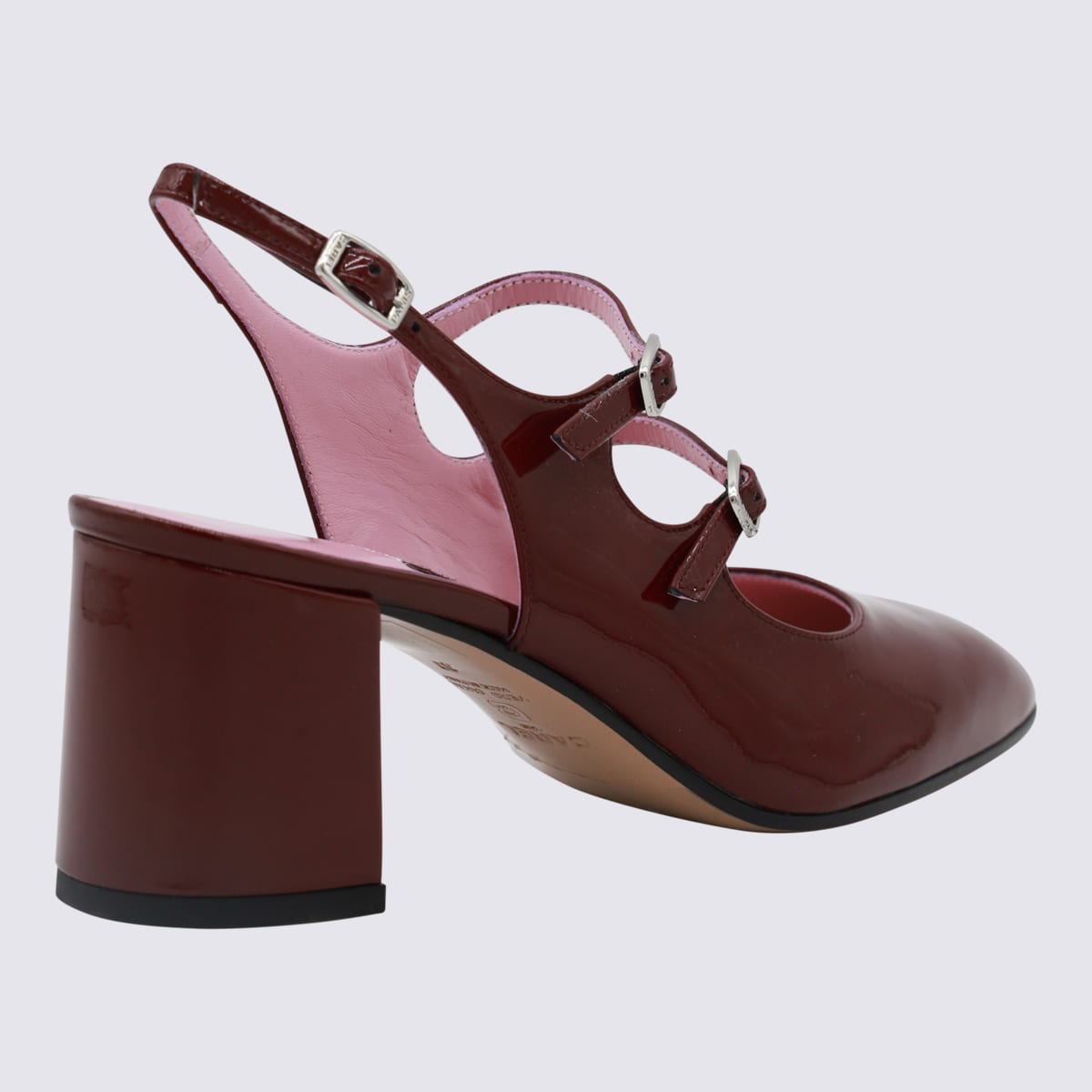 Shop Carel Burgundy Pumps In Purple