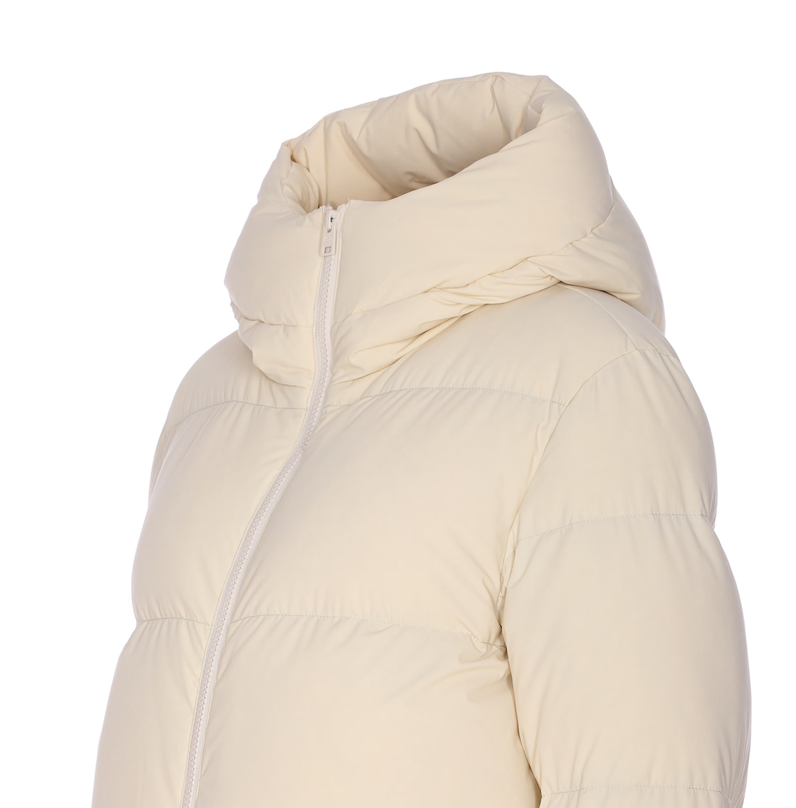 Woolrich Cloud Madison Down Jacket In Neutral