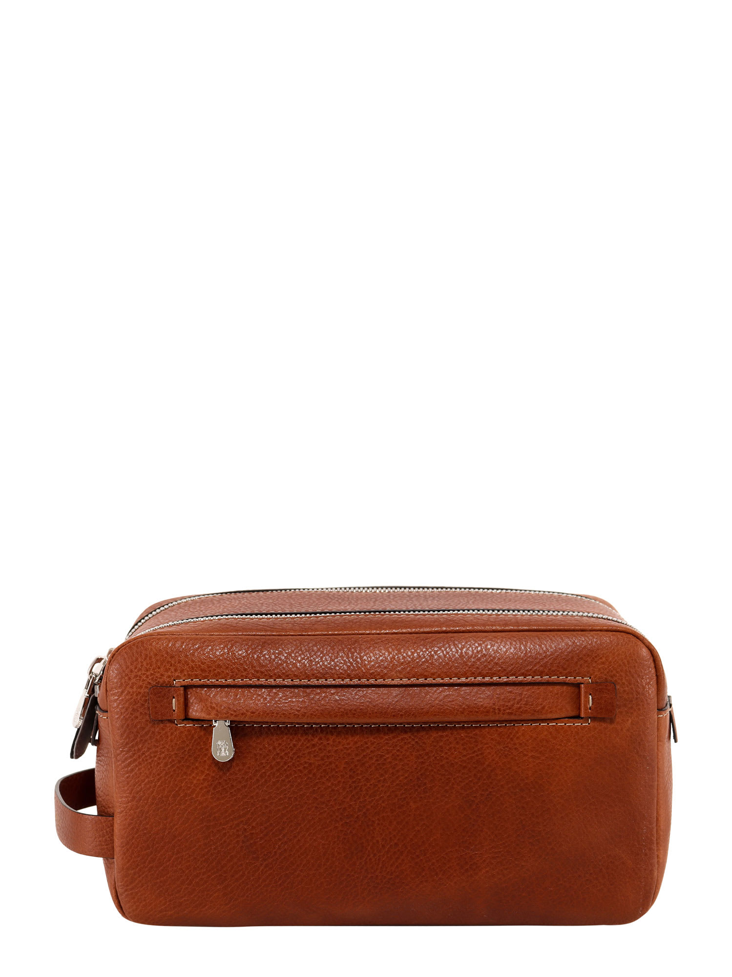 Shop Brunello Cucinelli Beauty Case In Copper