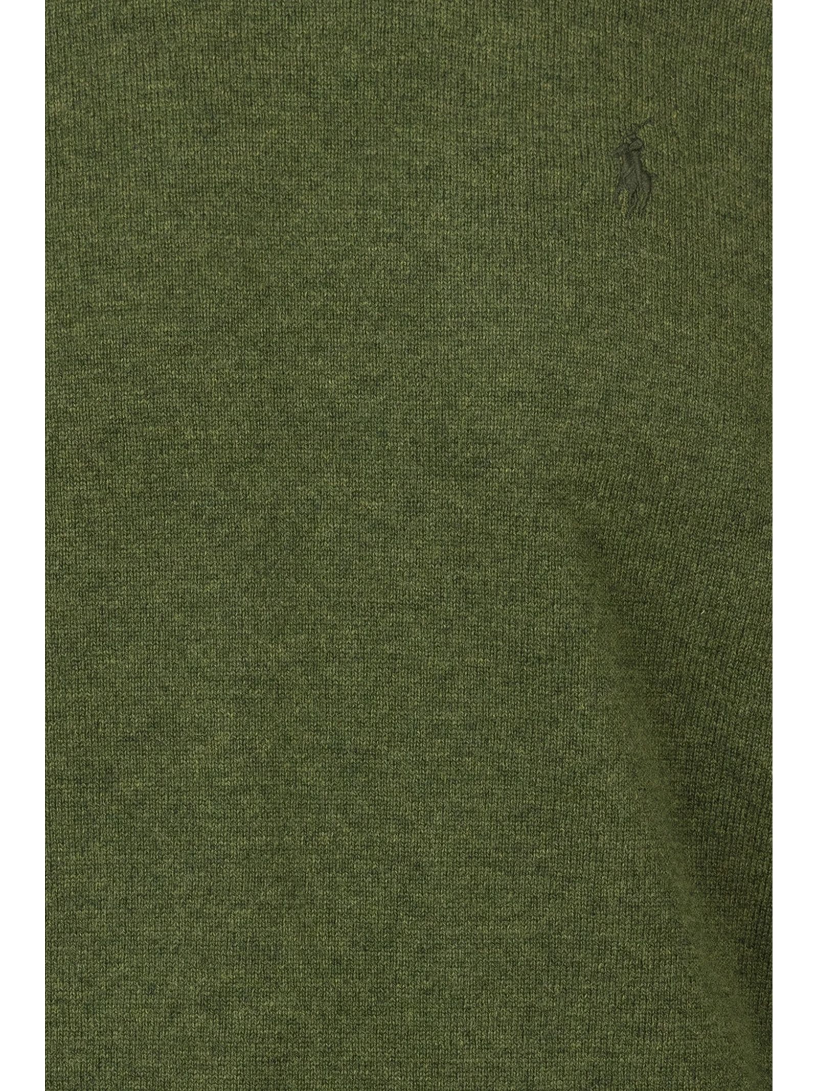 Shop Ralph Lauren Green Wool Sweater