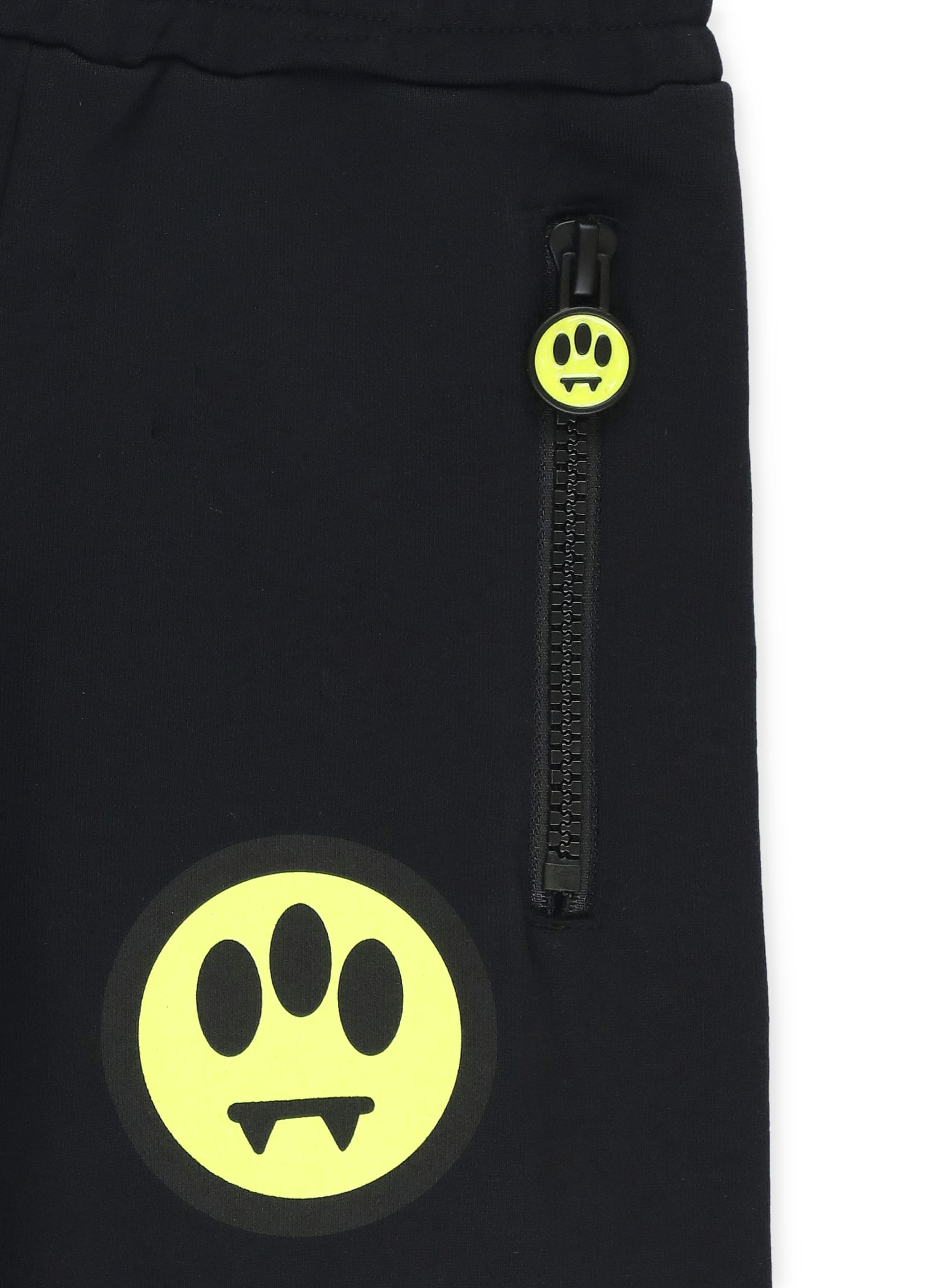 Shop Barrow Pants With Logo In Nero