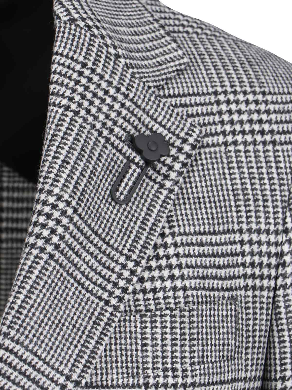 Shop Lardini Single-breasted Blazer In Black