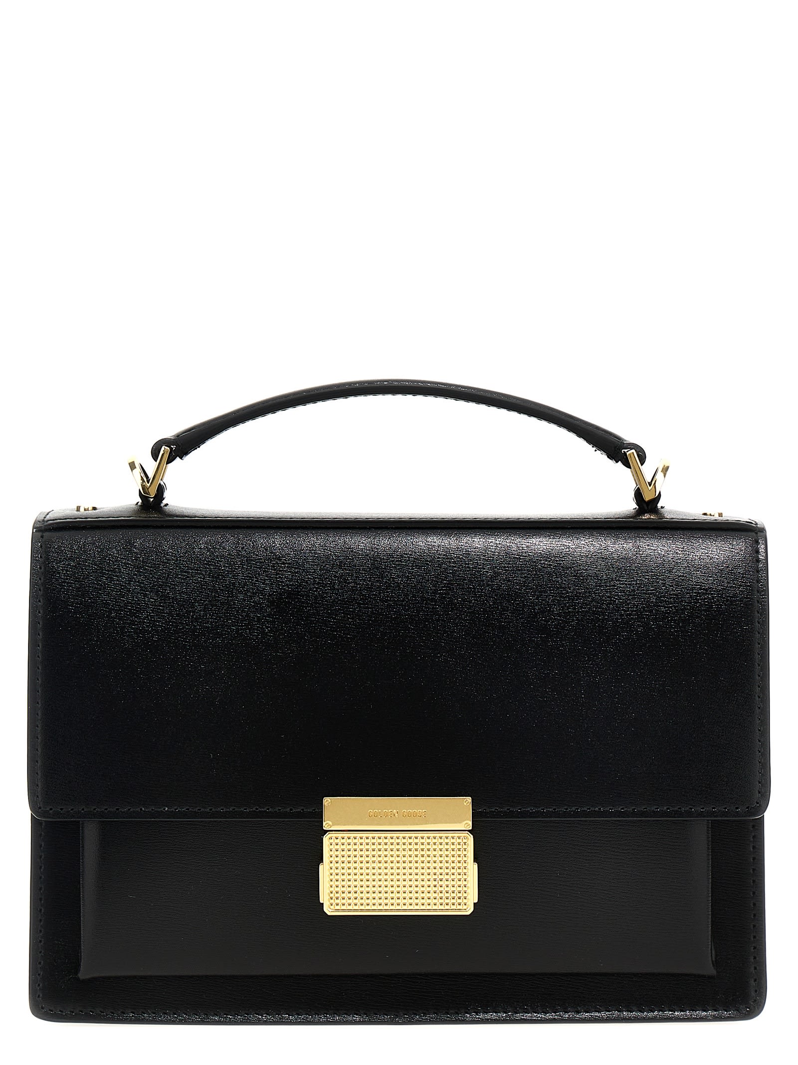 Shop Golden Goose Venezia Handbag In Nero