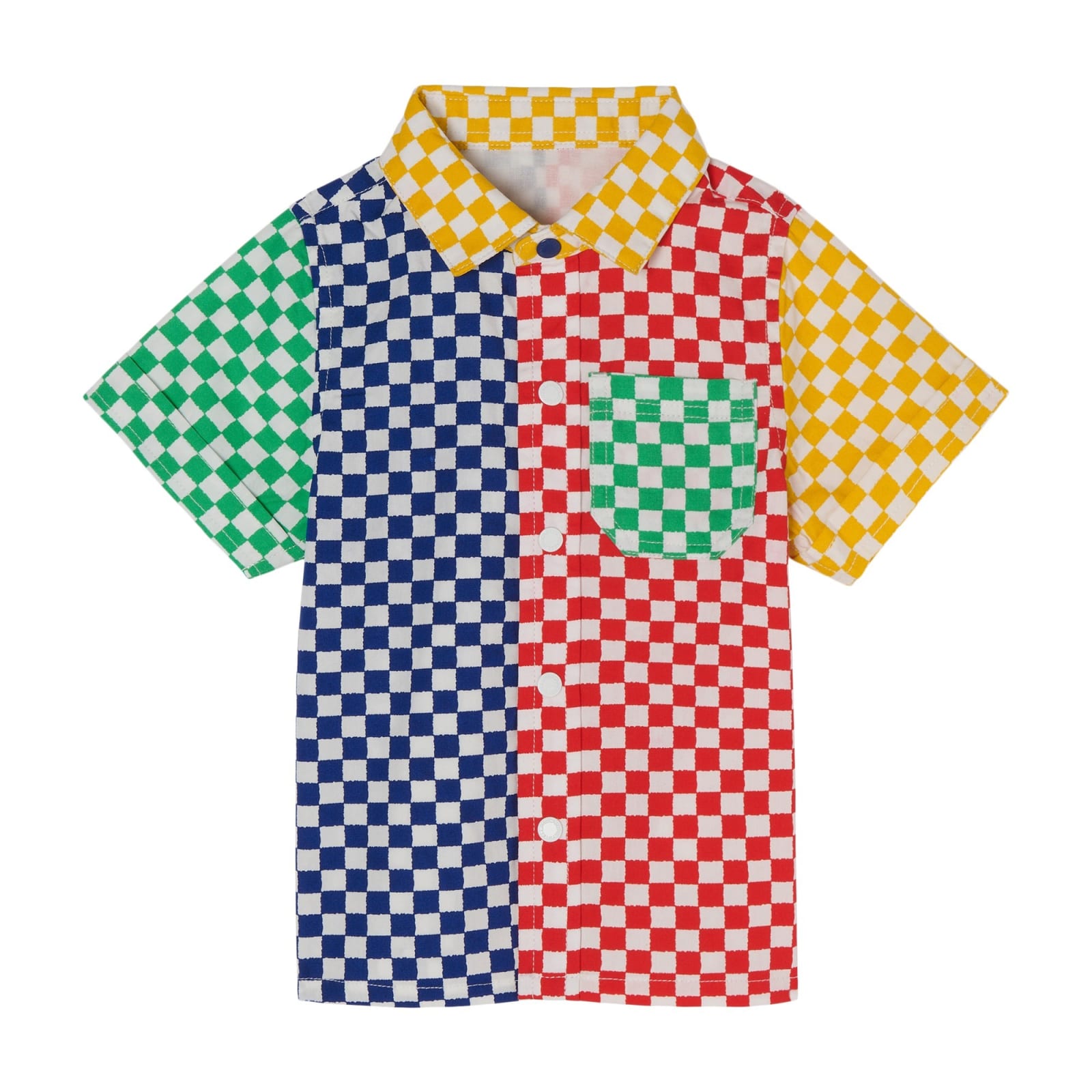 Stella McCartney Kids Shirt With Color-block Design