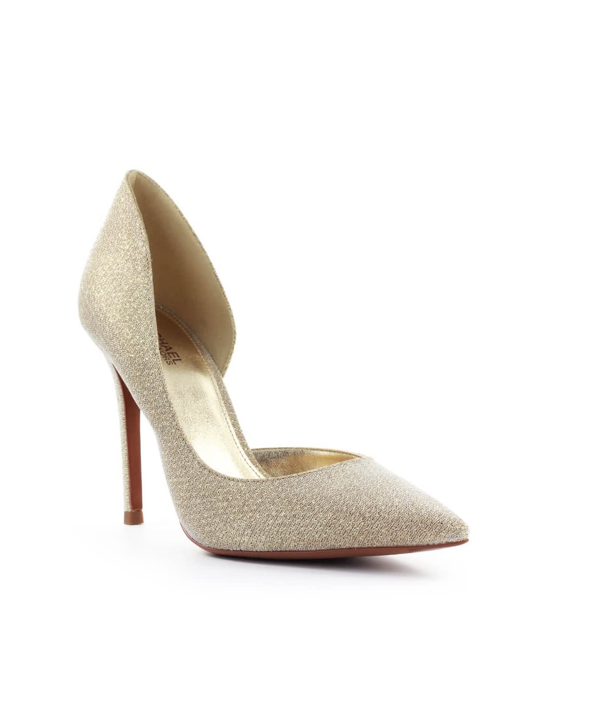 michael kors gold pump