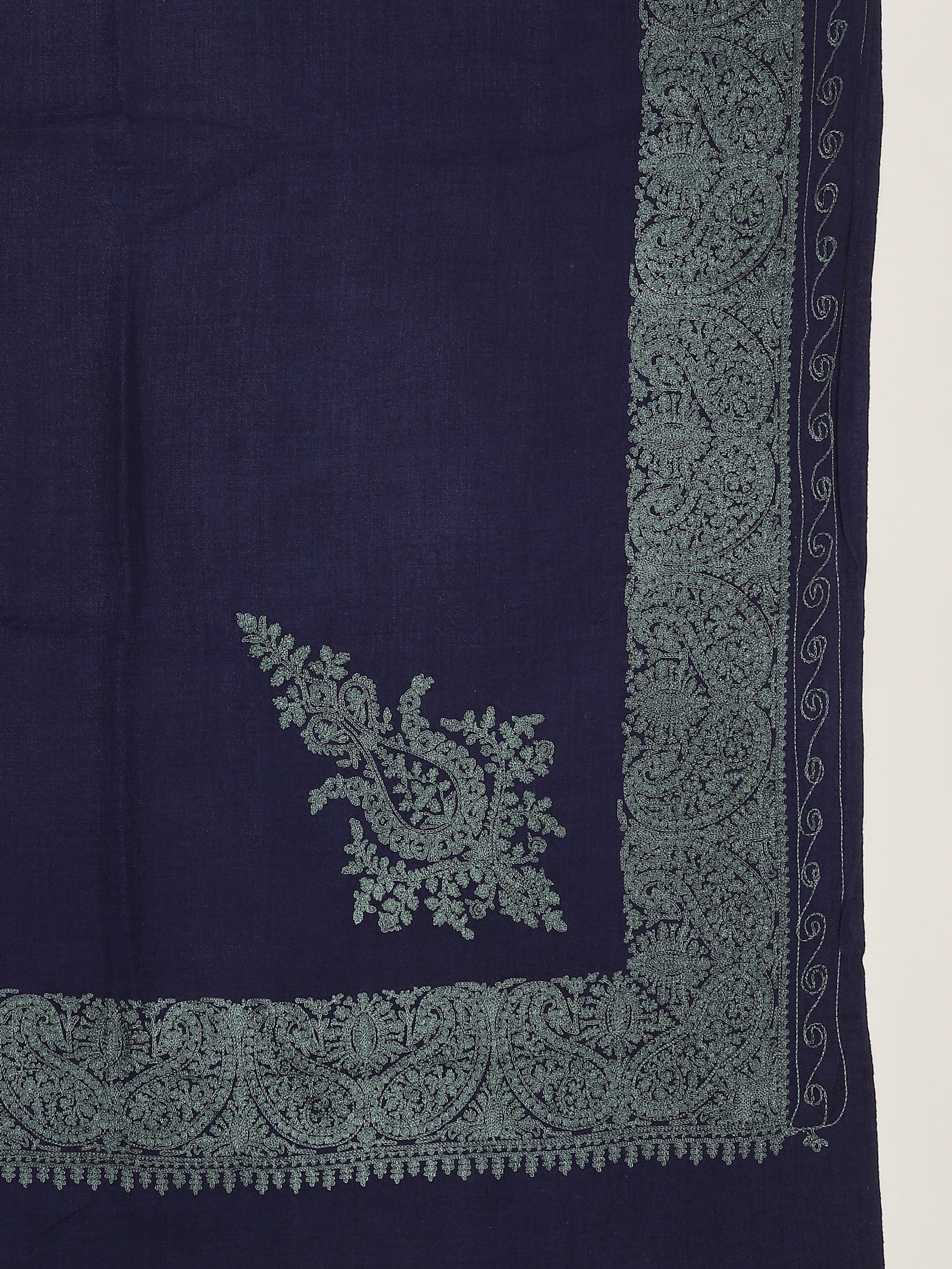 Maliparmi Wool Shawl In Blue