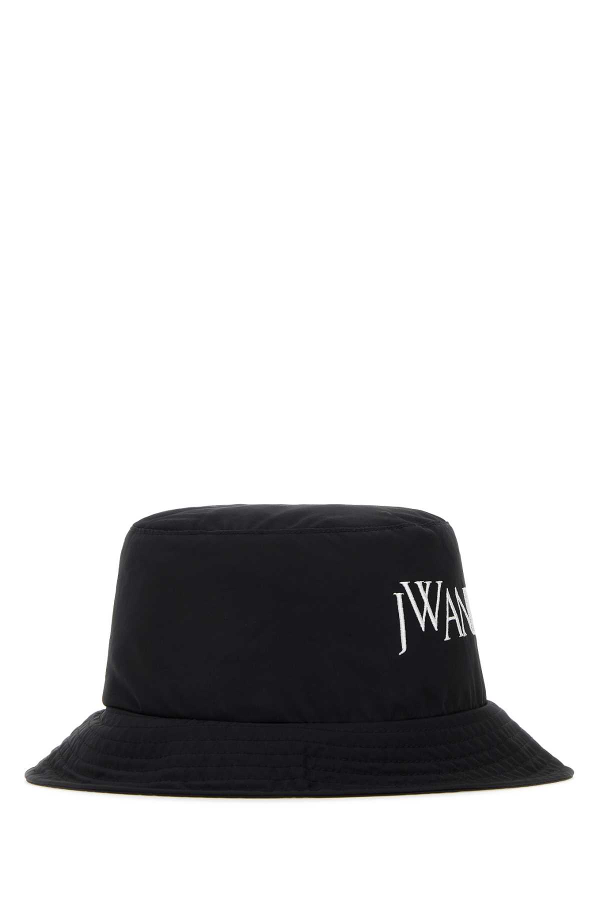 Shop Jw Anderson Black Nylon Blend Bucket Hat