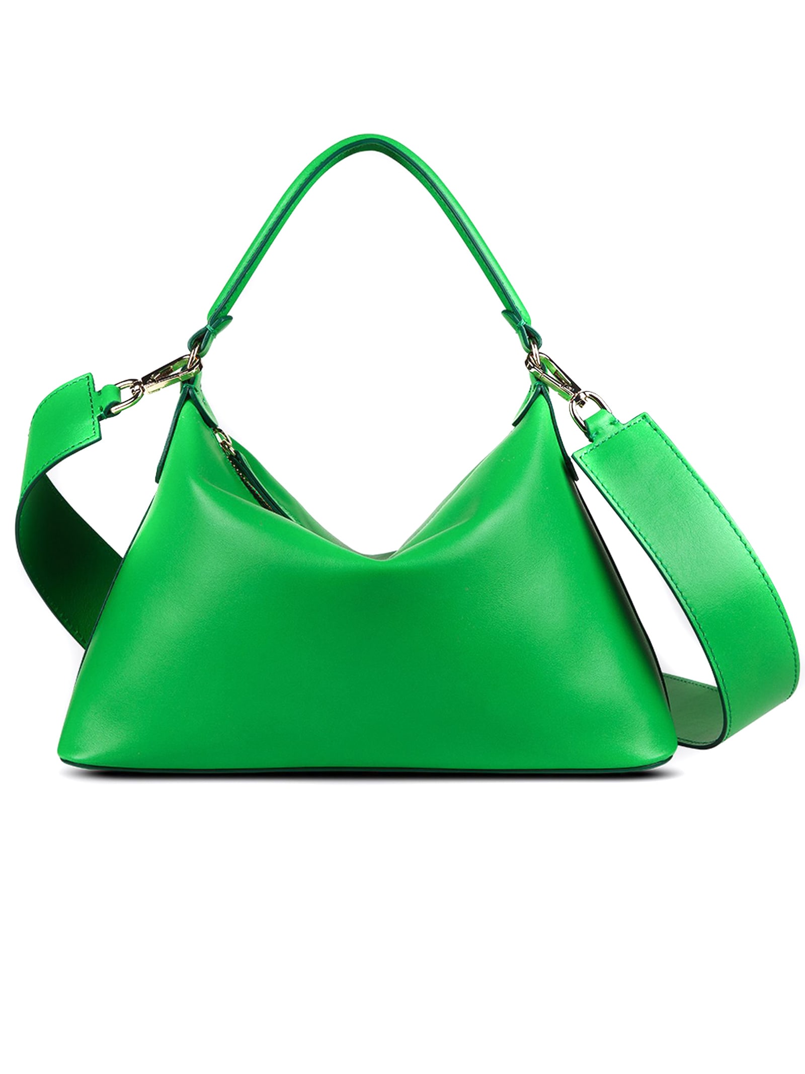 Leonie Hanne Green Small Hobo Bag