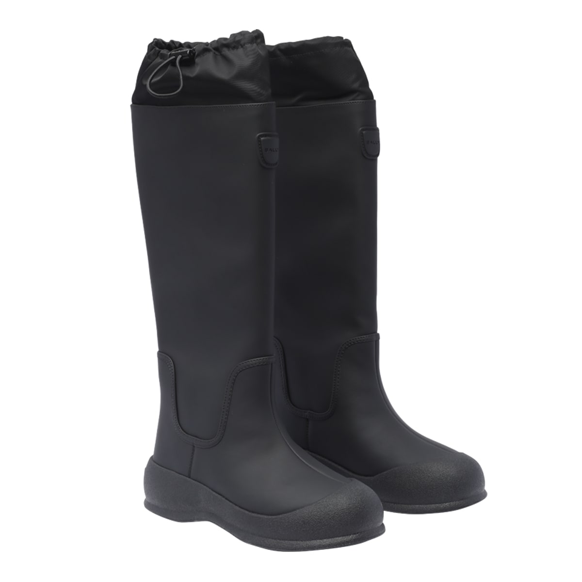 Shop Bally Rain Boots In Black