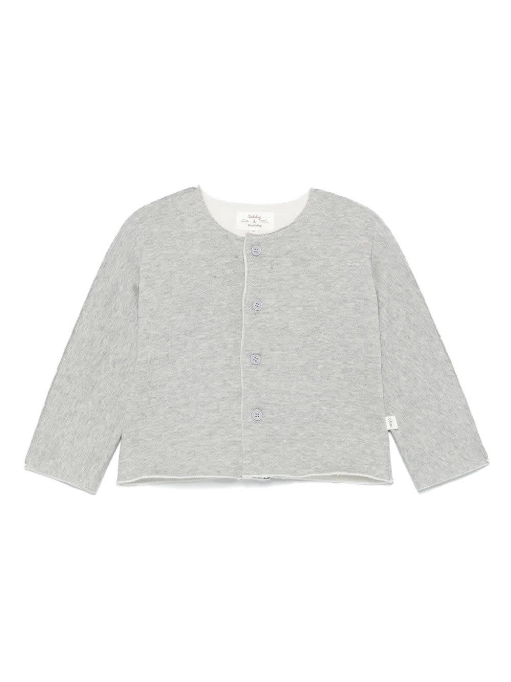 Shop Teddy &amp; Minou Giacca Mélange In Gray