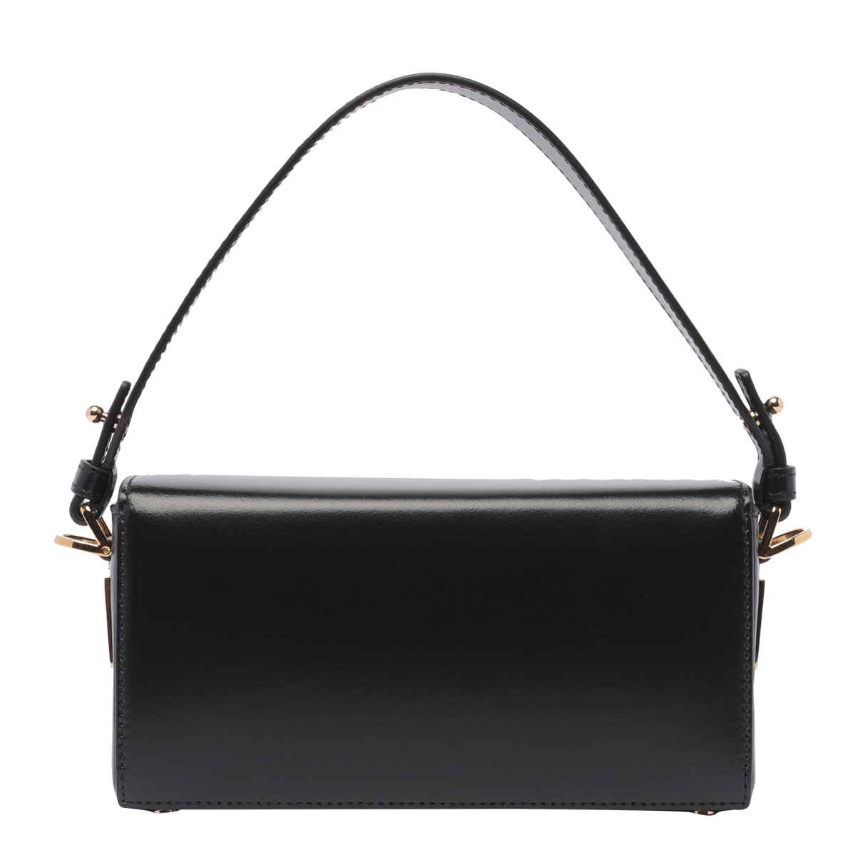 Shop Lanvin Nano Pencil Box Bag In Black