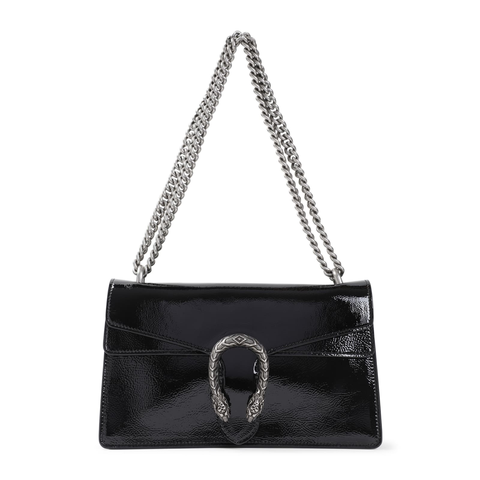 Shop Gucci Dionysus Shoulder Bag In Nero