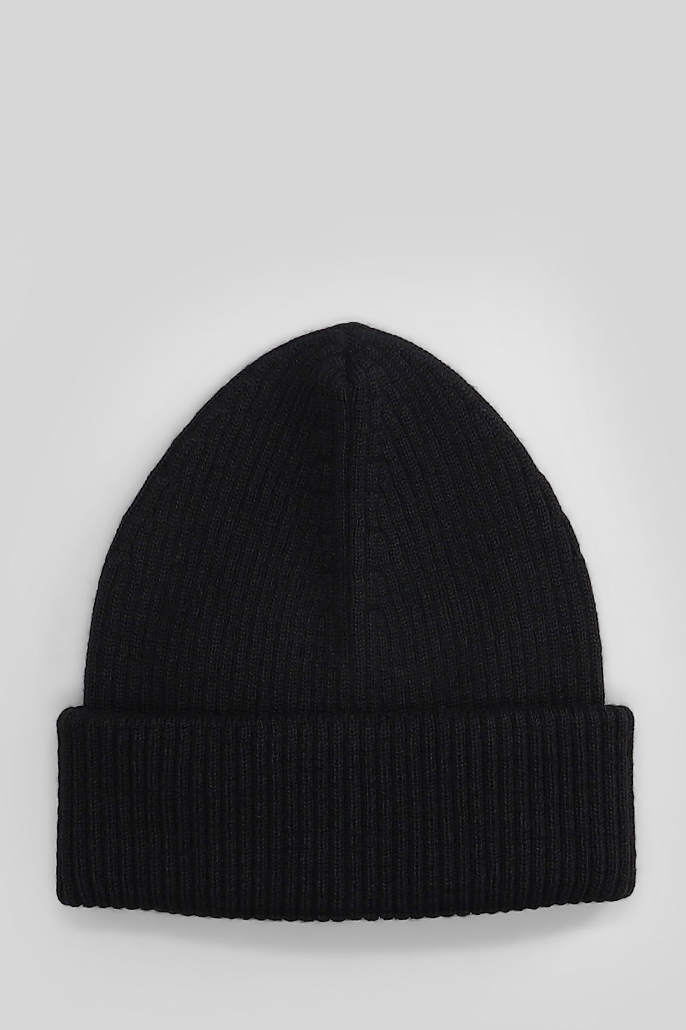 Our Legacy Ribbed-knit Wool Beanie In Black