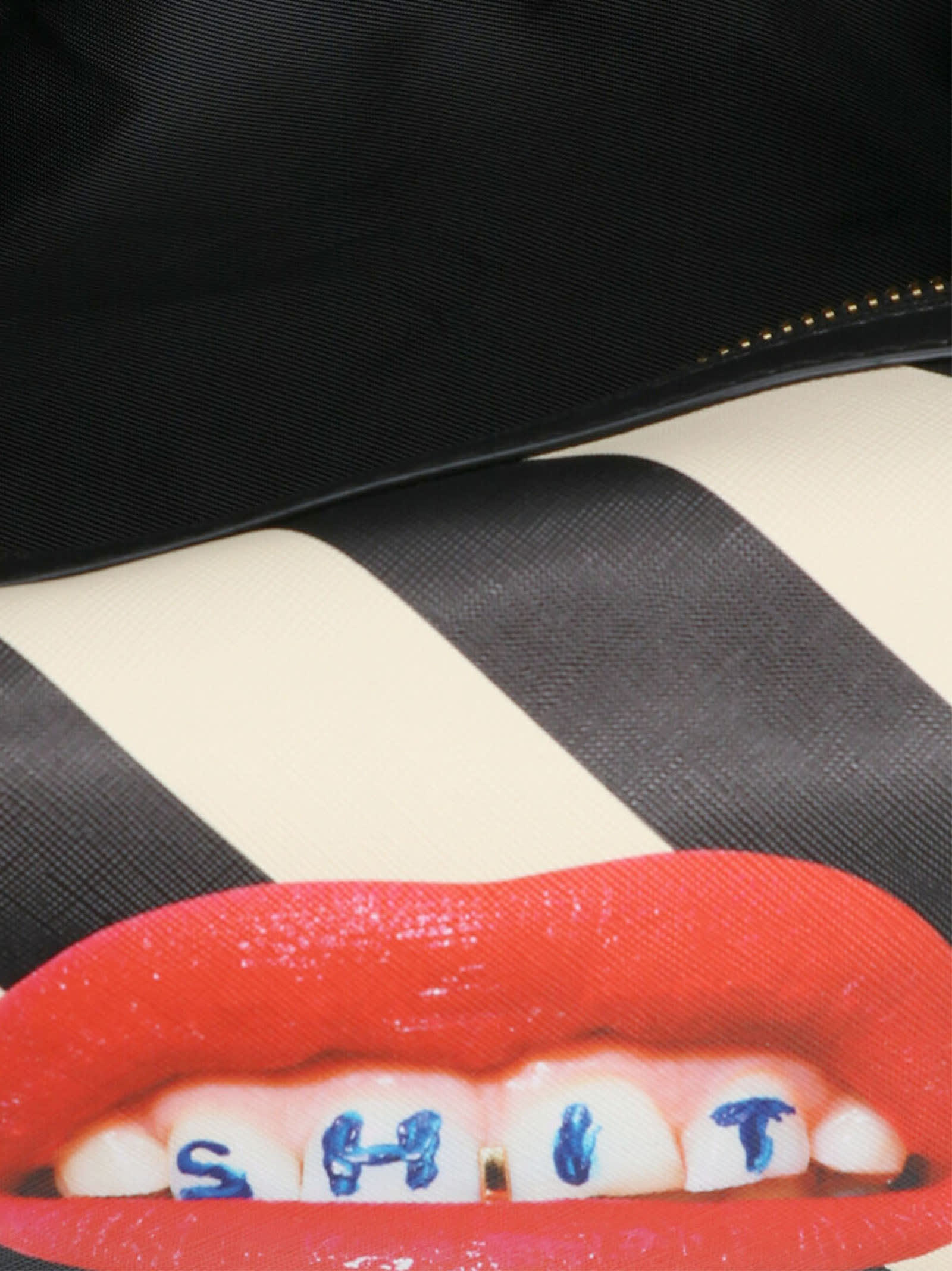 Seletti X Toiletpaper Regimental Shit Beauty Bag In Multi