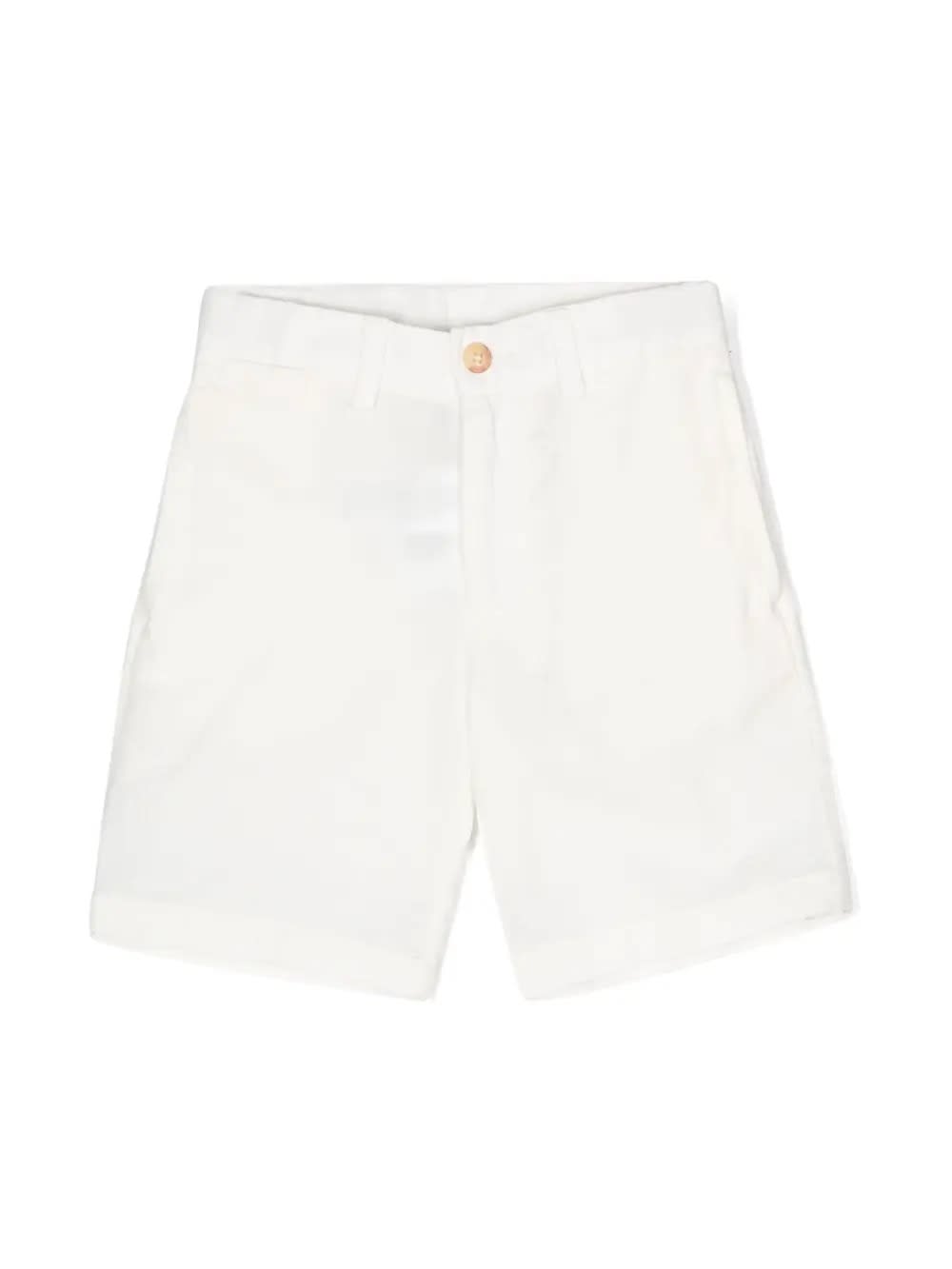 Shop Ralph Lauren Polo Pony Shorts In White